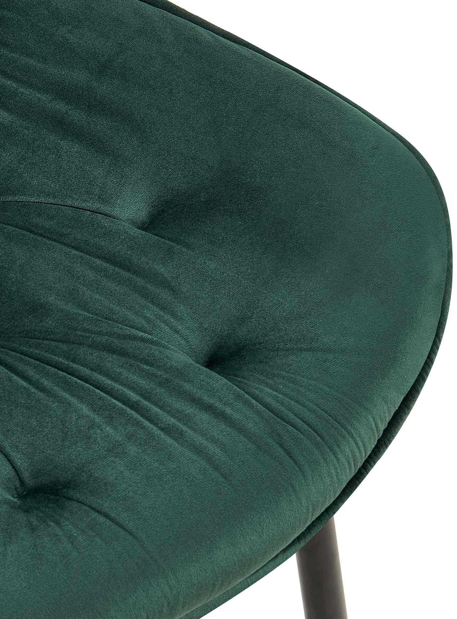 Silla de comedor Wallace de terciopelo