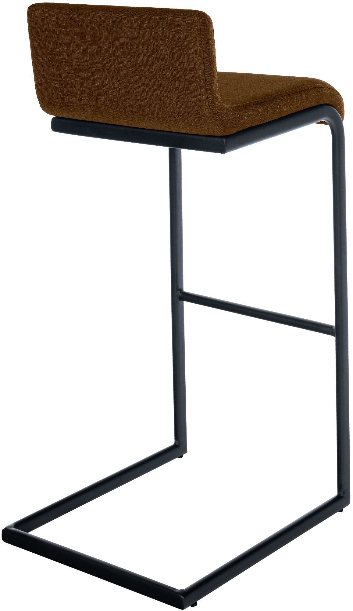 Set de 2 Taburetes de Bar Newport, Estructura de Metal Negro