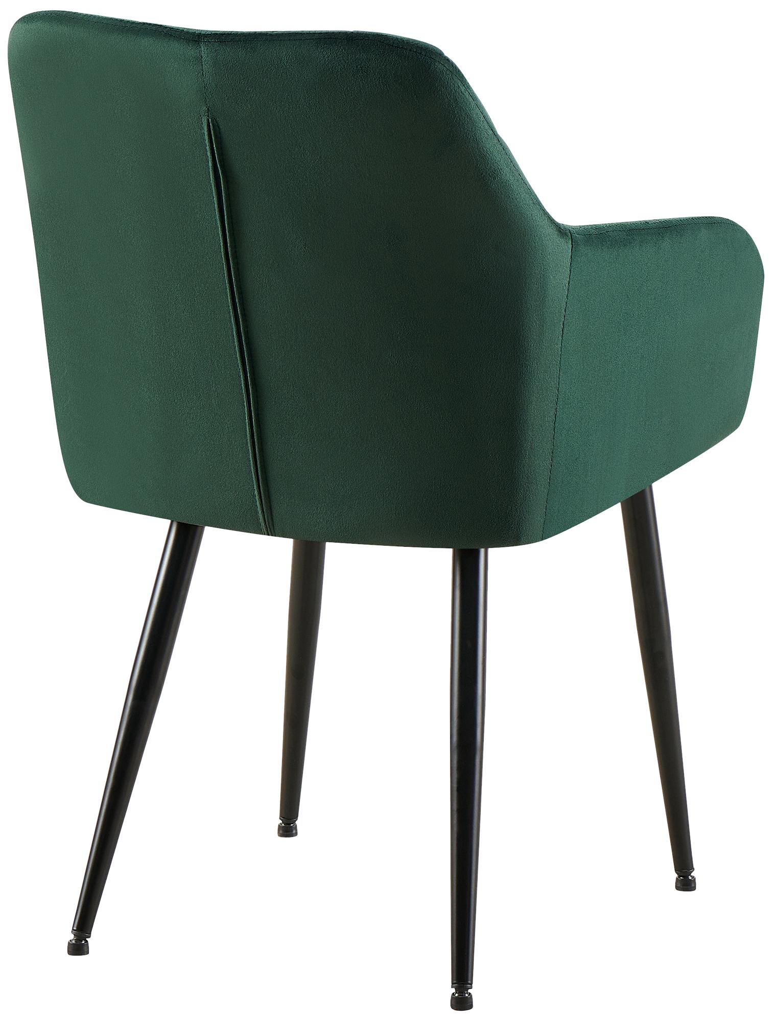 Silla de comedor Monett terciopelo