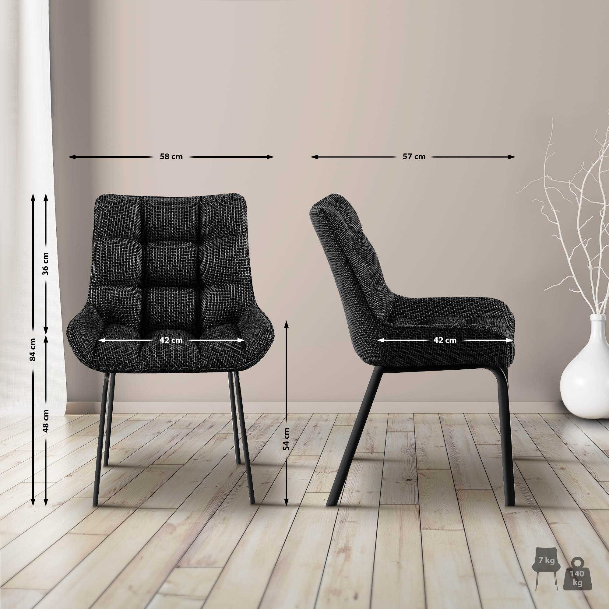 Silla de comedor Saranda