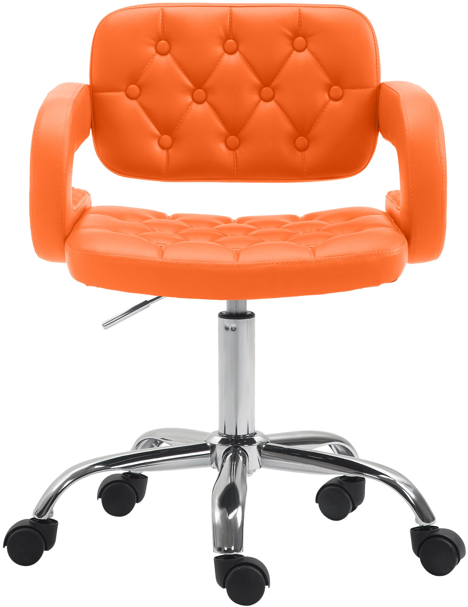 Taburete con Ruedas Dublin en Cuero PU