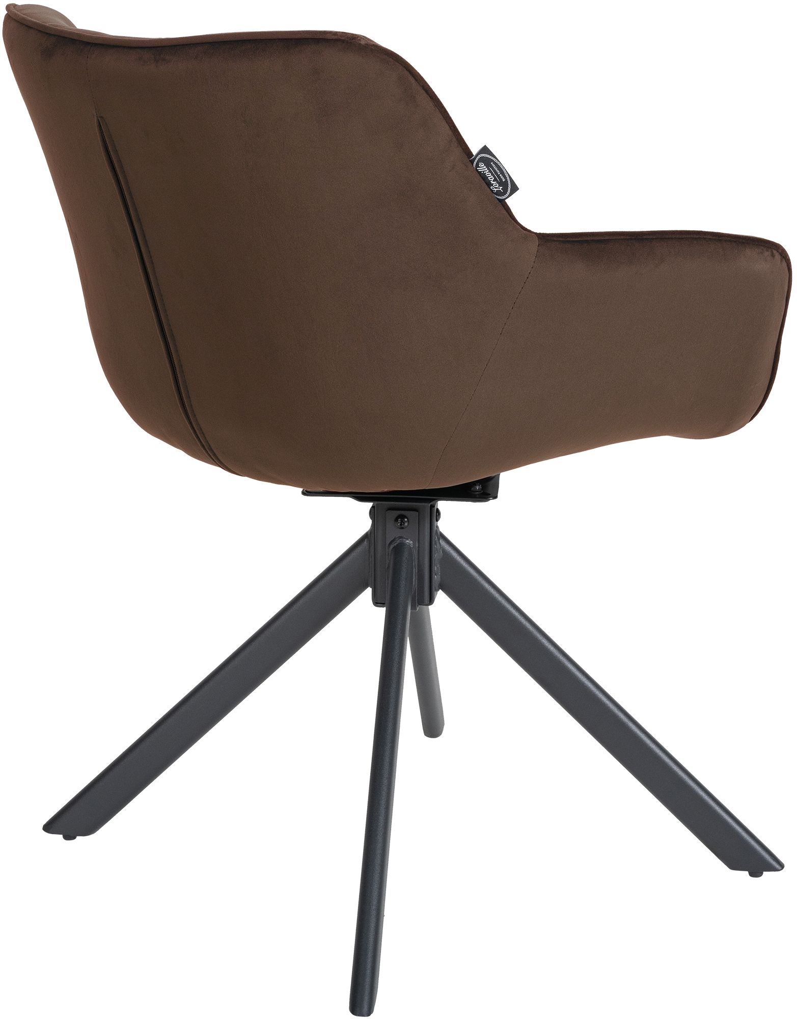 Silla de comedor Westport en terciopelo