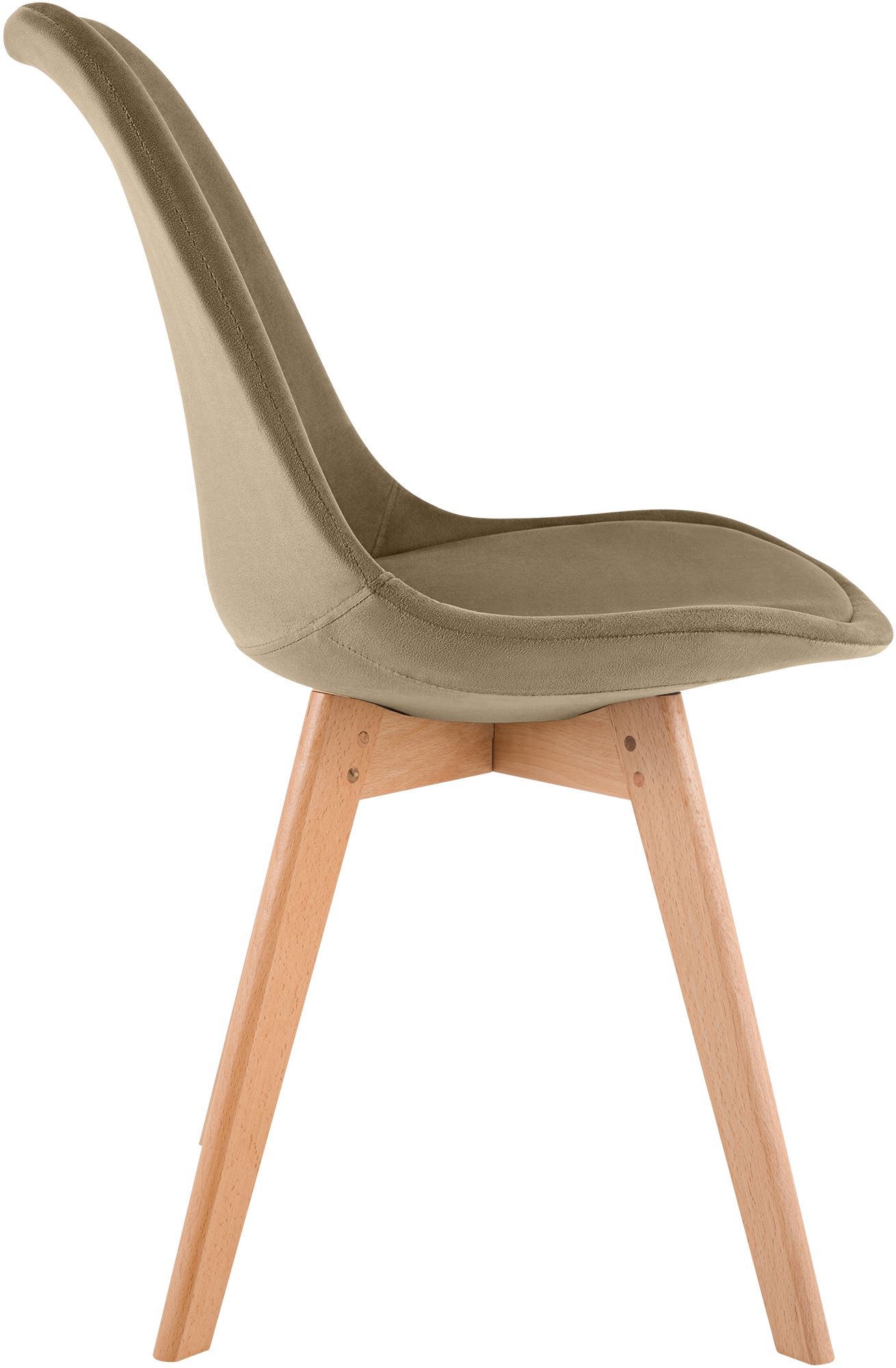 Silla de comedor Linares elegante, cómoda y fácil de limpiar Ideal para tu hogar