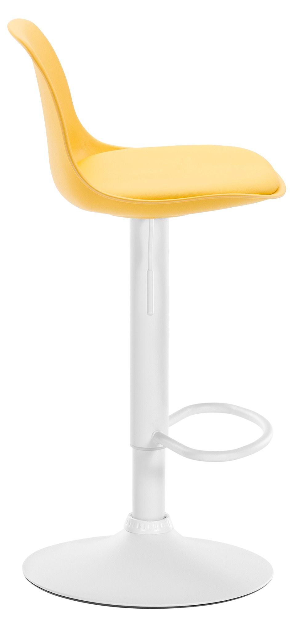 Taburete Kiel Estructura de Plástico & Asiento de Polipiel