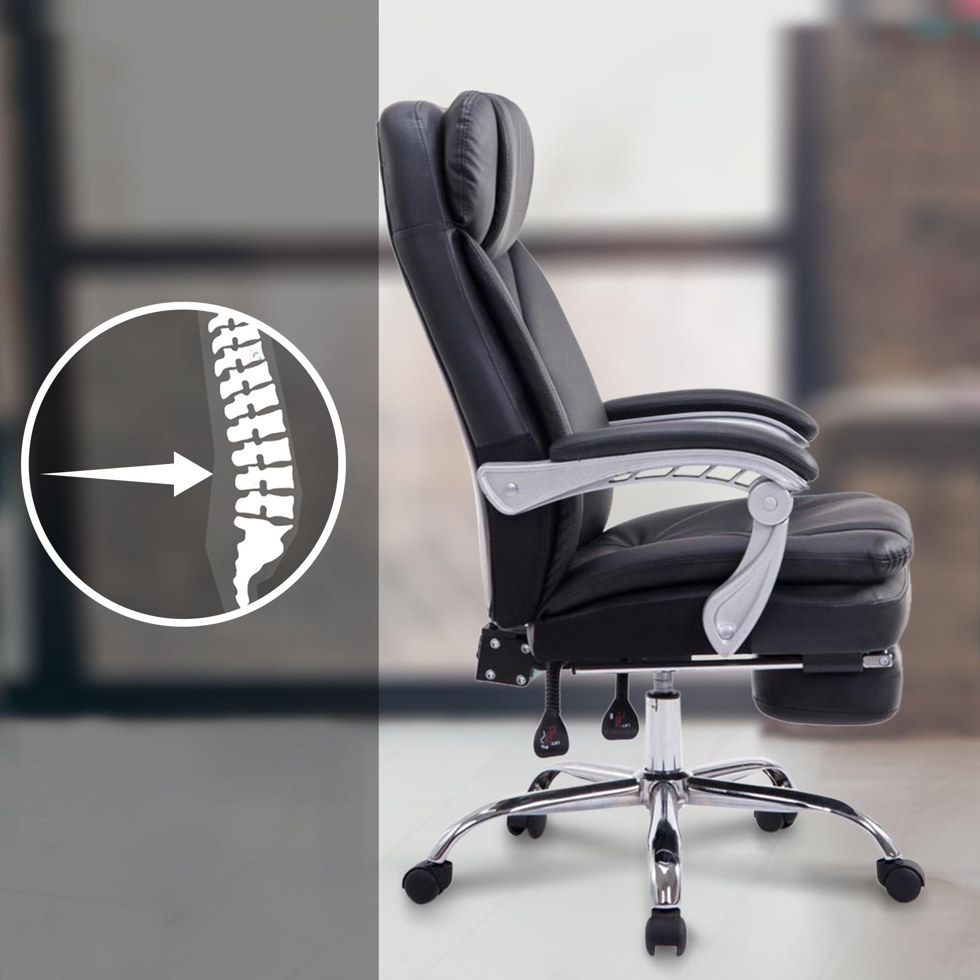 Silla de Oficina XL Troy Cuero Sintético
