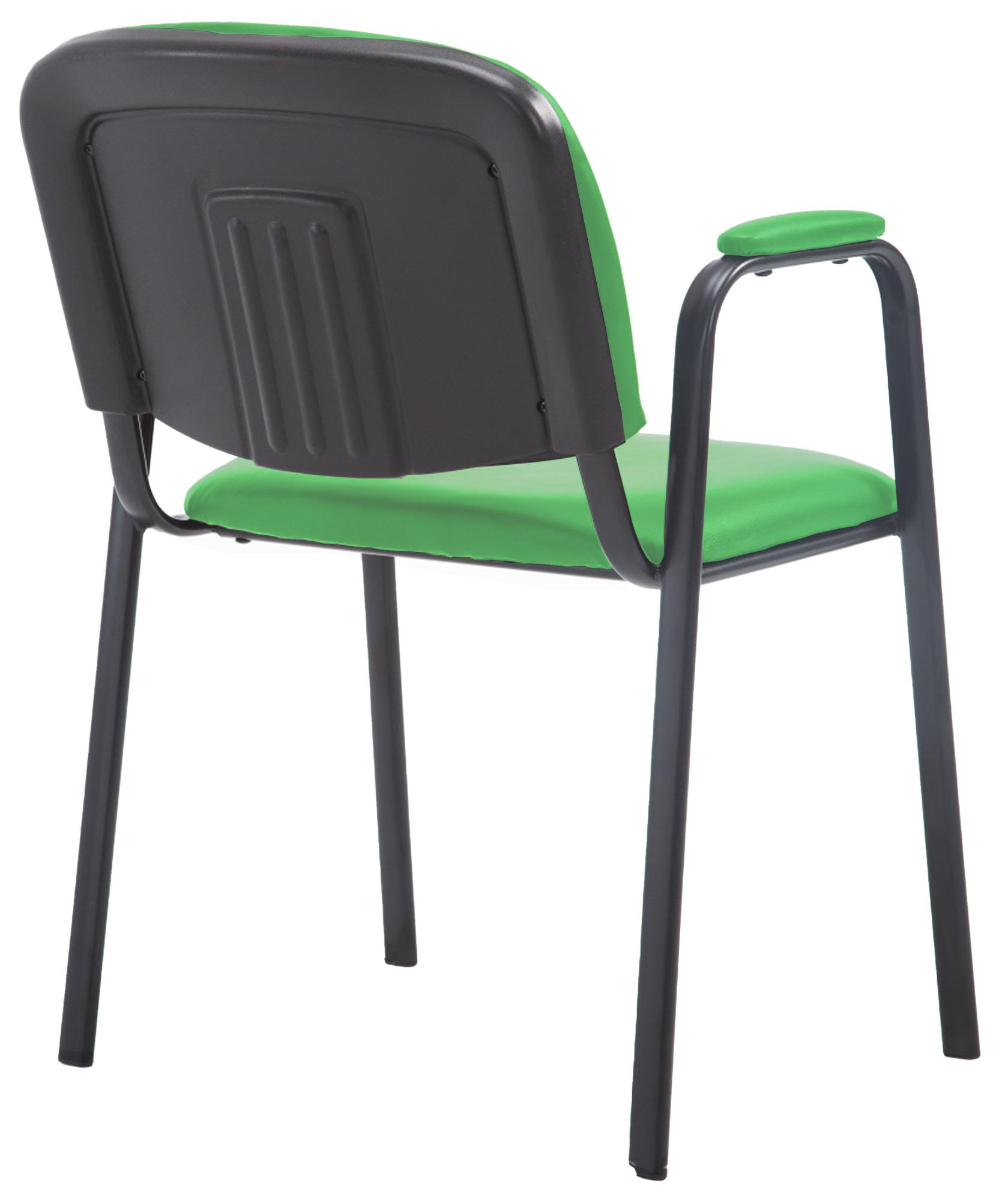 Silla apilable Ken Pro de polipiel