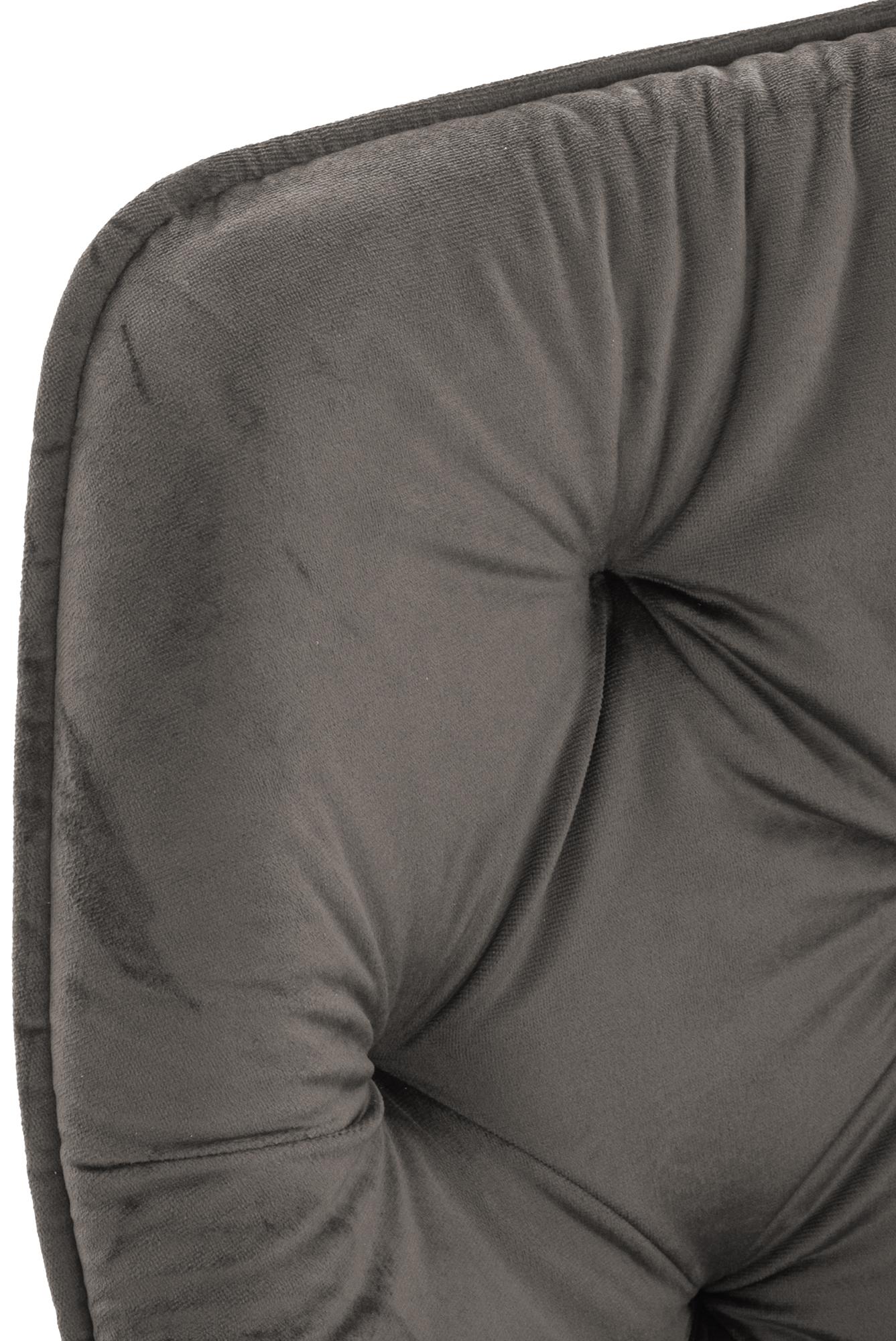 Set de 4 sillas Tanna de salón en terciopelo