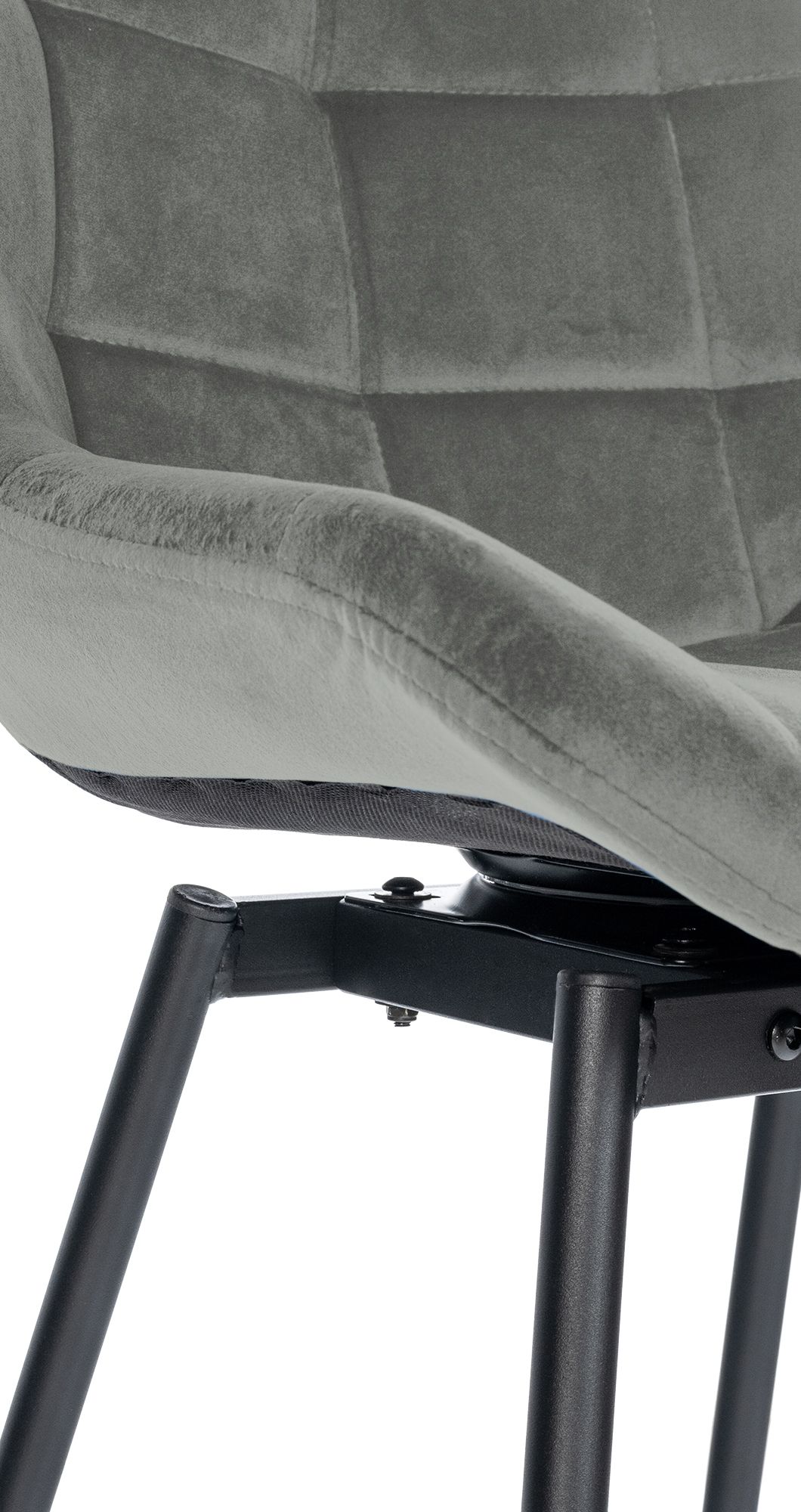Taburete de Bar Weston Giratorio 180 grados | Taburete Alto con Respaldo y Asiento Acolchado