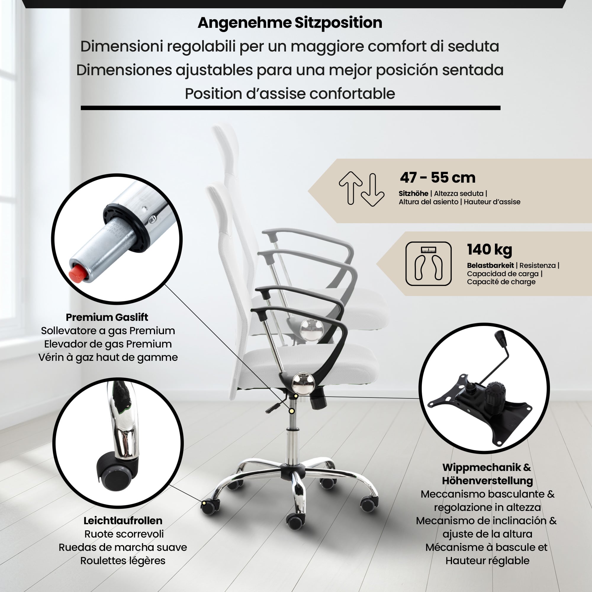 Silla De Oficina Washington