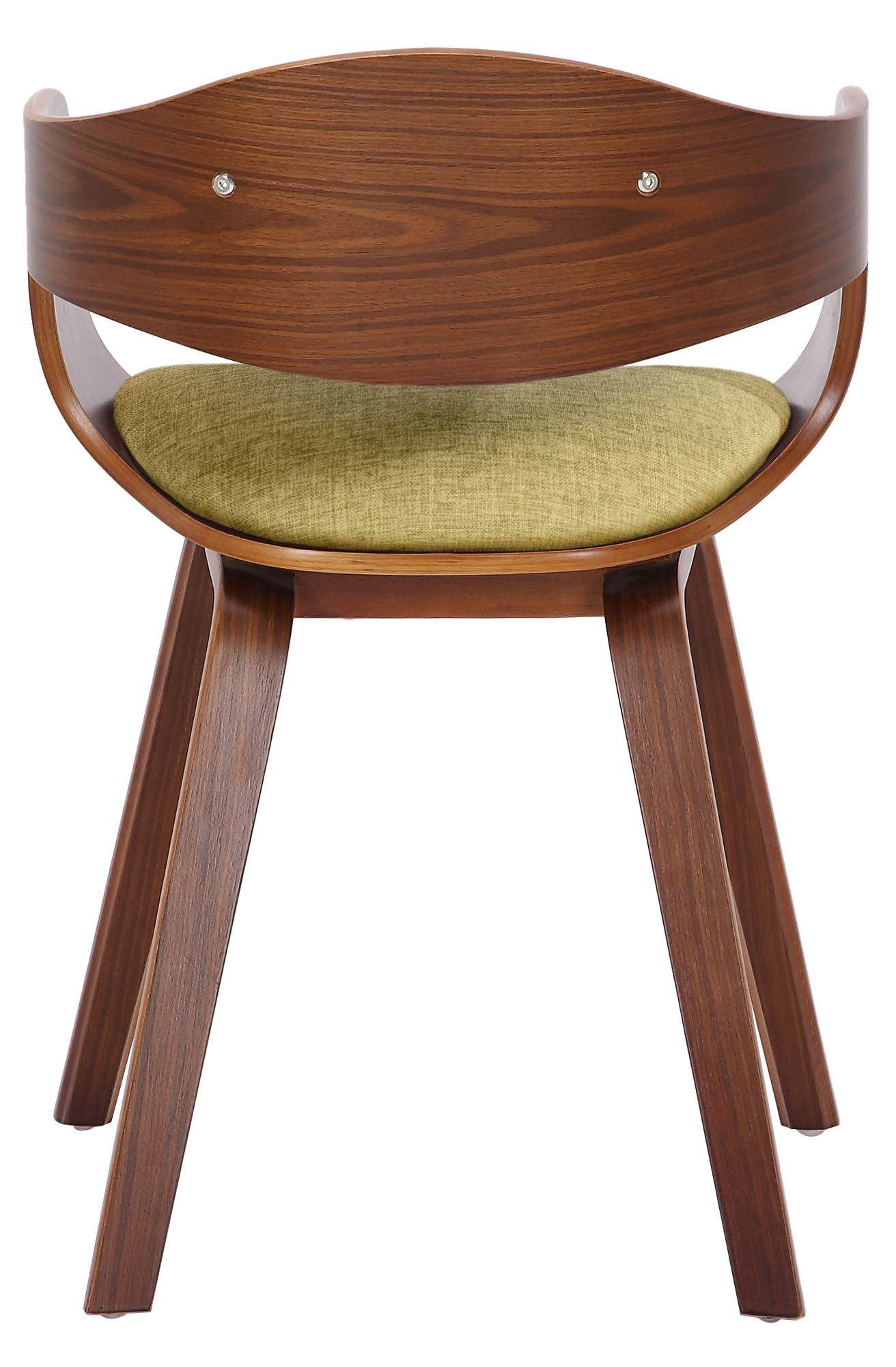 Set de 2 sillas de comedor Kingston de tela y madera