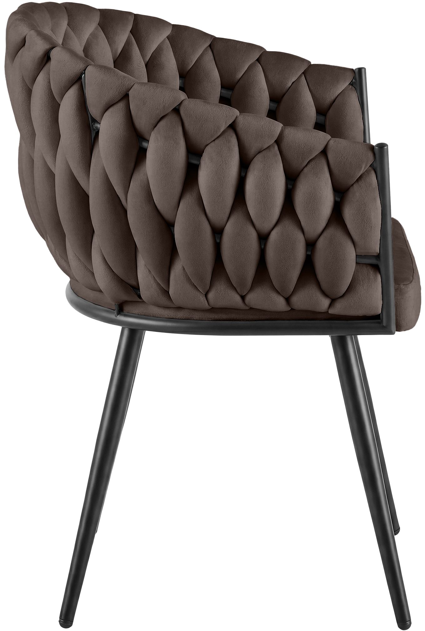 Silla de comedor Molise de terciopelo elegante y cómoda para tu hogar