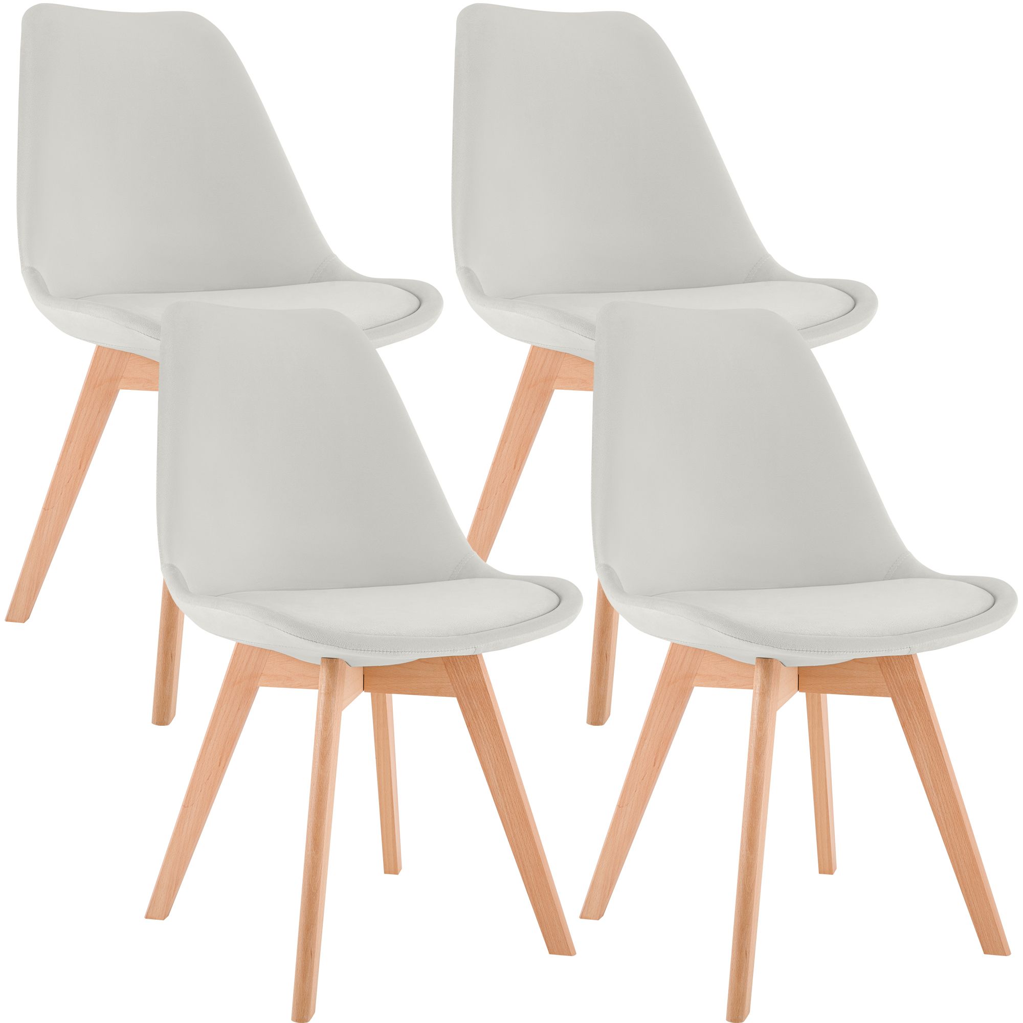 Juego de 4 sillas de comedor Linares