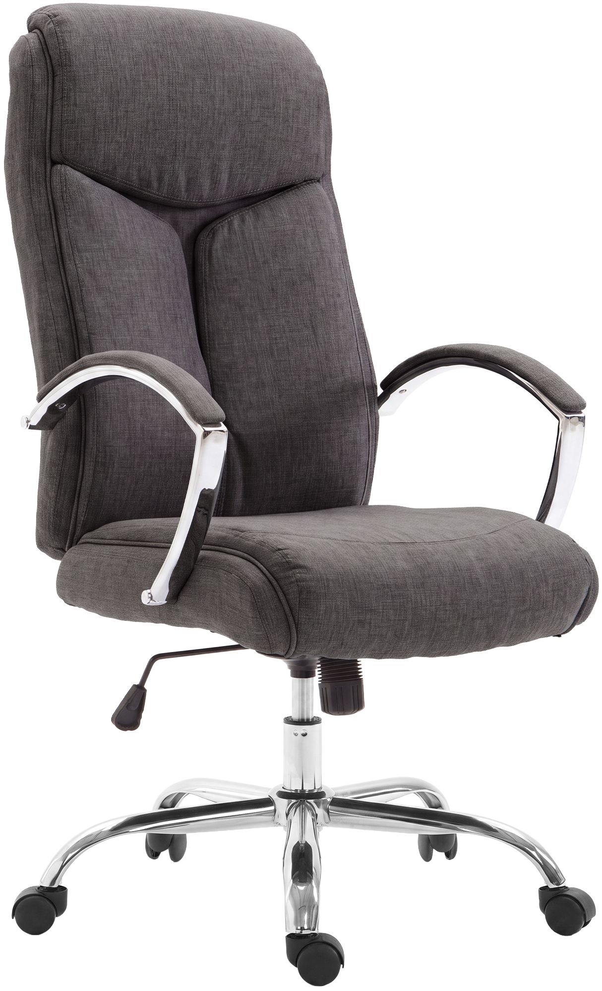 Silla de oficina Arlen tapizada en tela