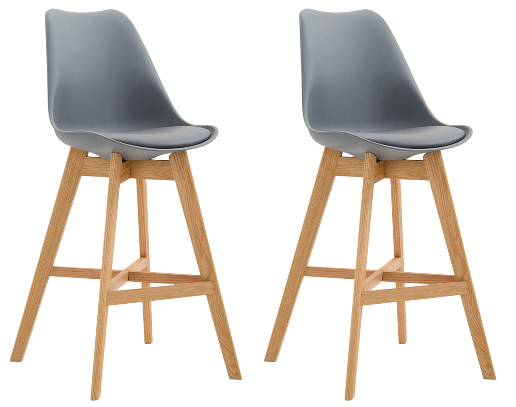 Set De 2 Taburetes Cannes ~ Asiento En Polipropileno