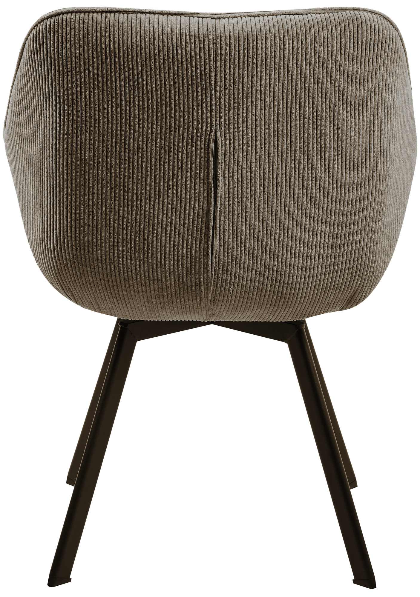 Silla de comedor Jordi con tapizado de pana