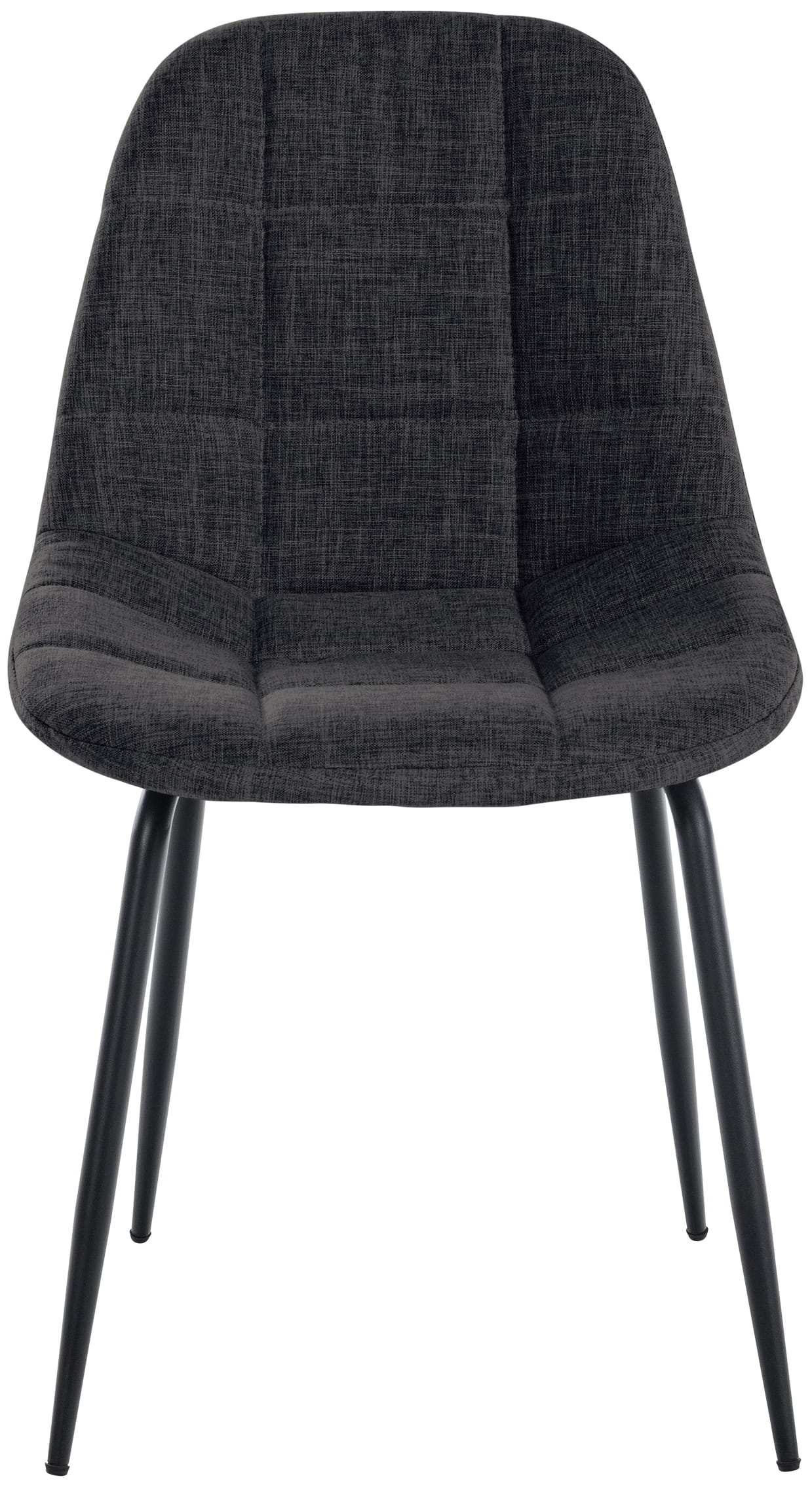 Silla de comedor Tom en tela o polipiel