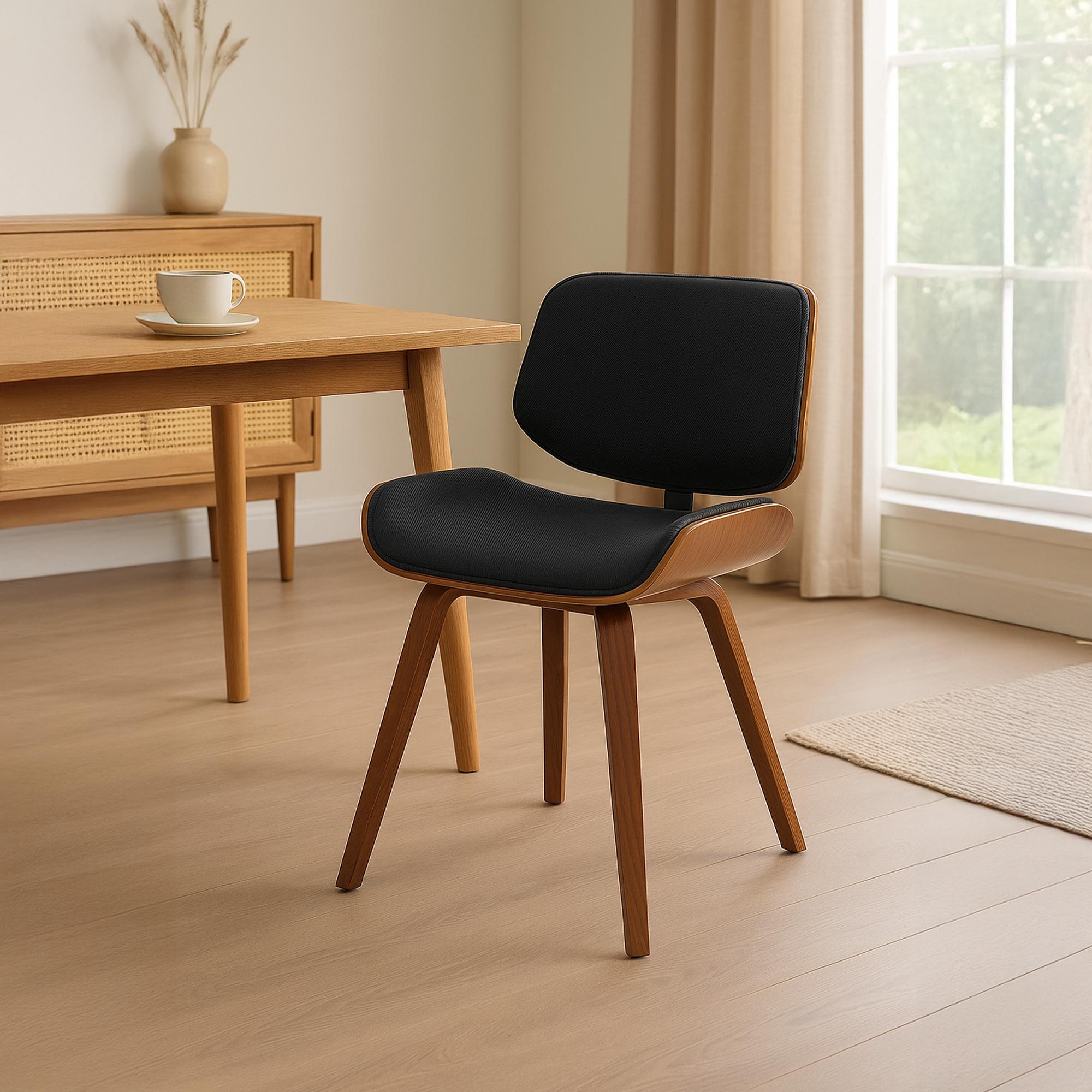 Silla de comedor Beverley de tela