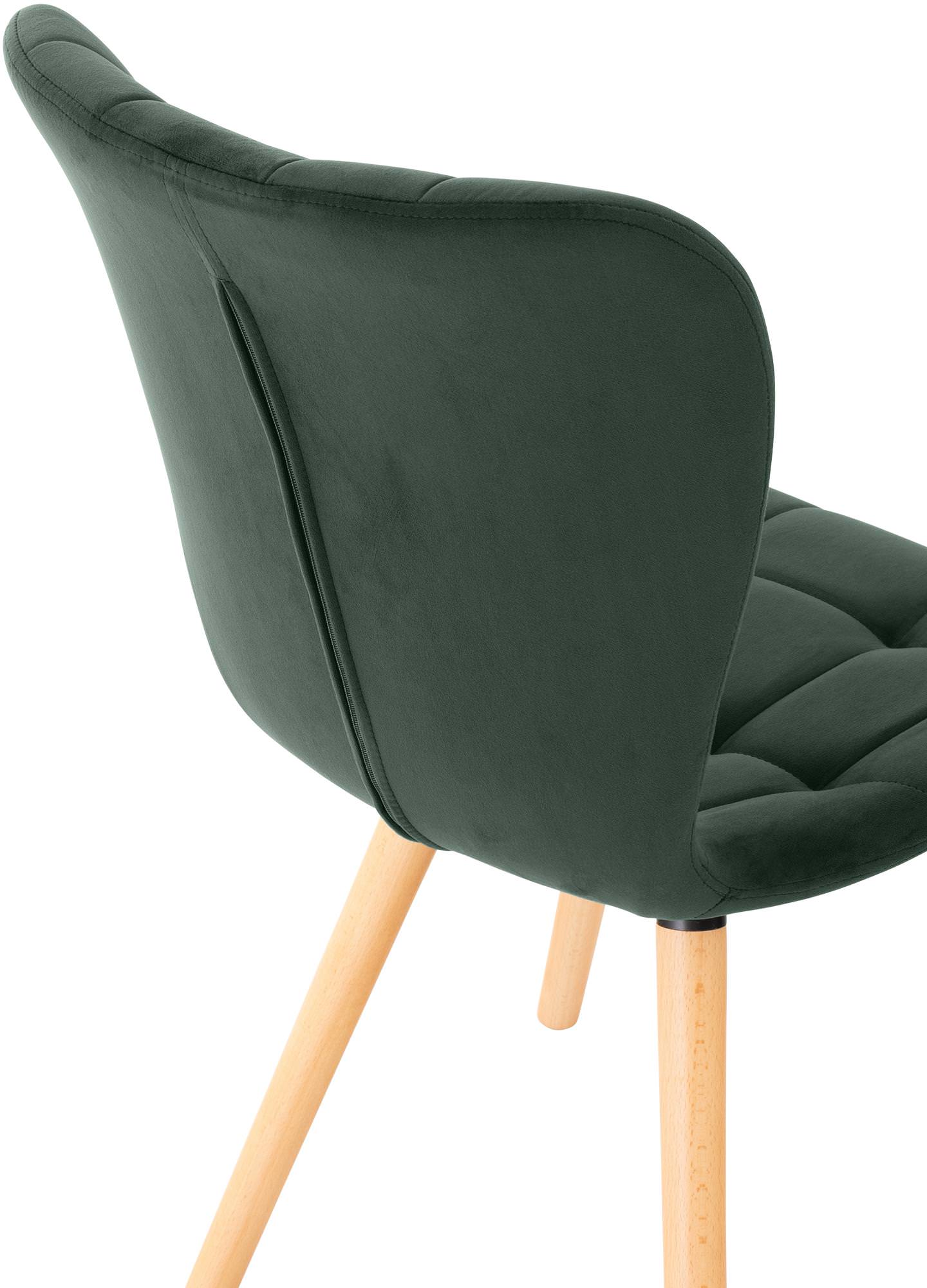 Set de 2 sillas de comedor Elda