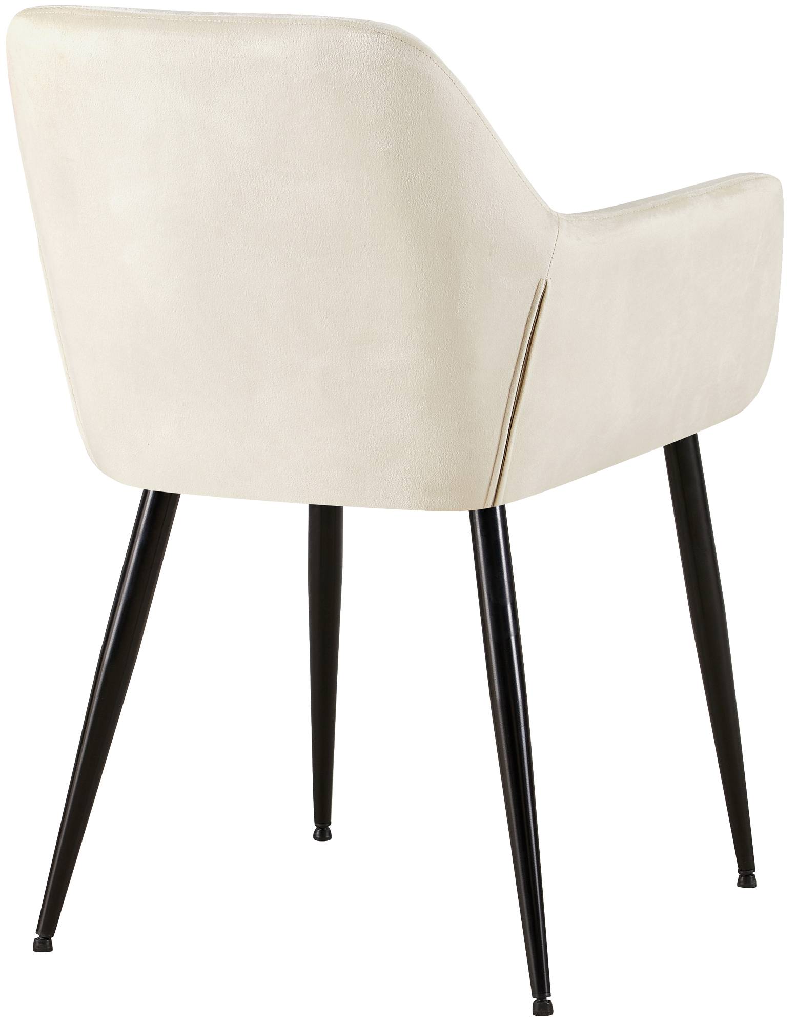 Set de 2 Sillas de salón Emia en terciopelo