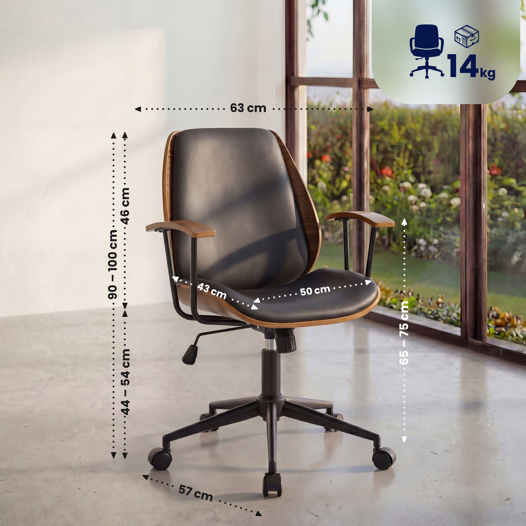 Silla de oficina Arlondi