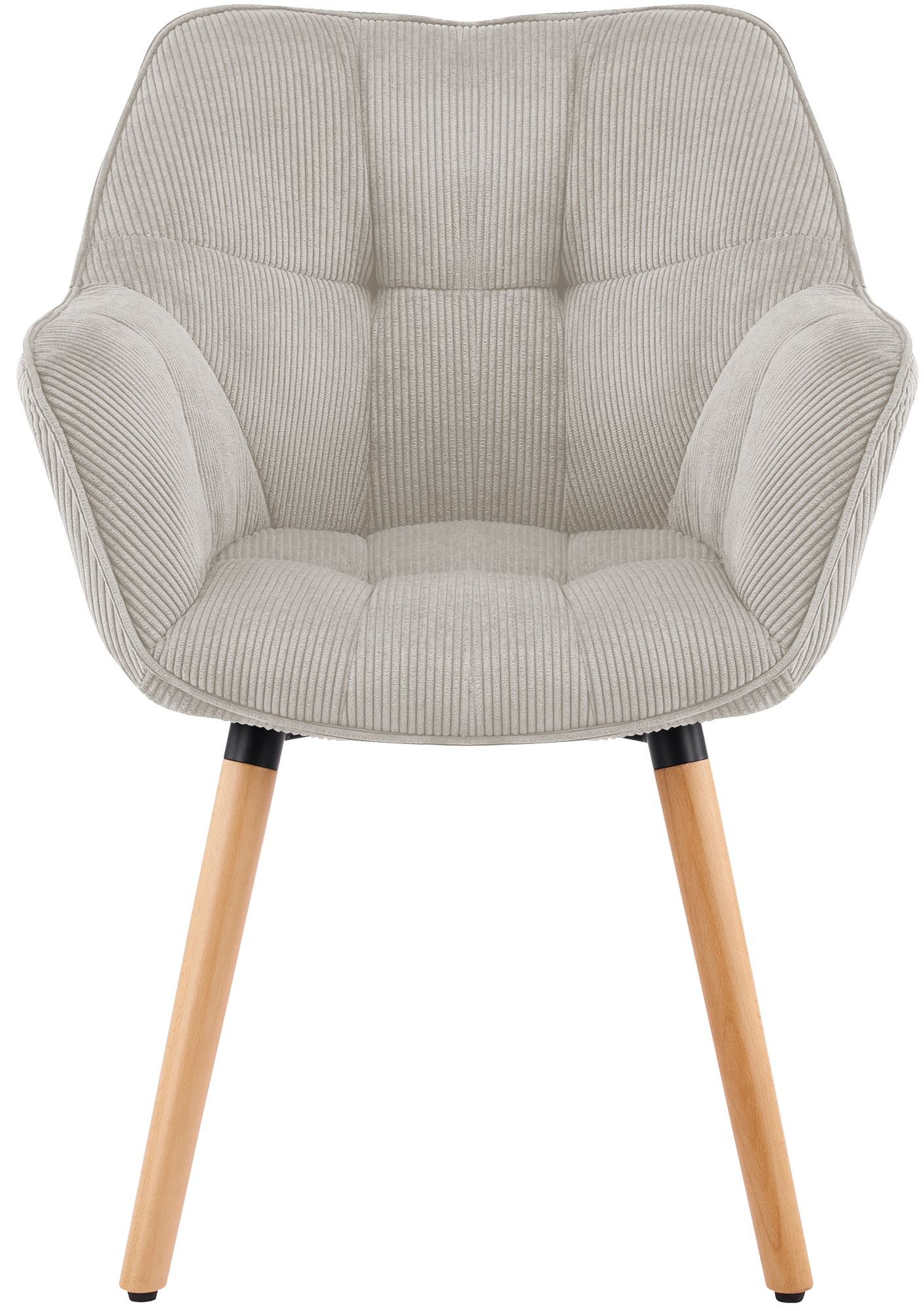 Silla de comedor Milford de pana: comodidad elegante y diseño moderno para tu hogar