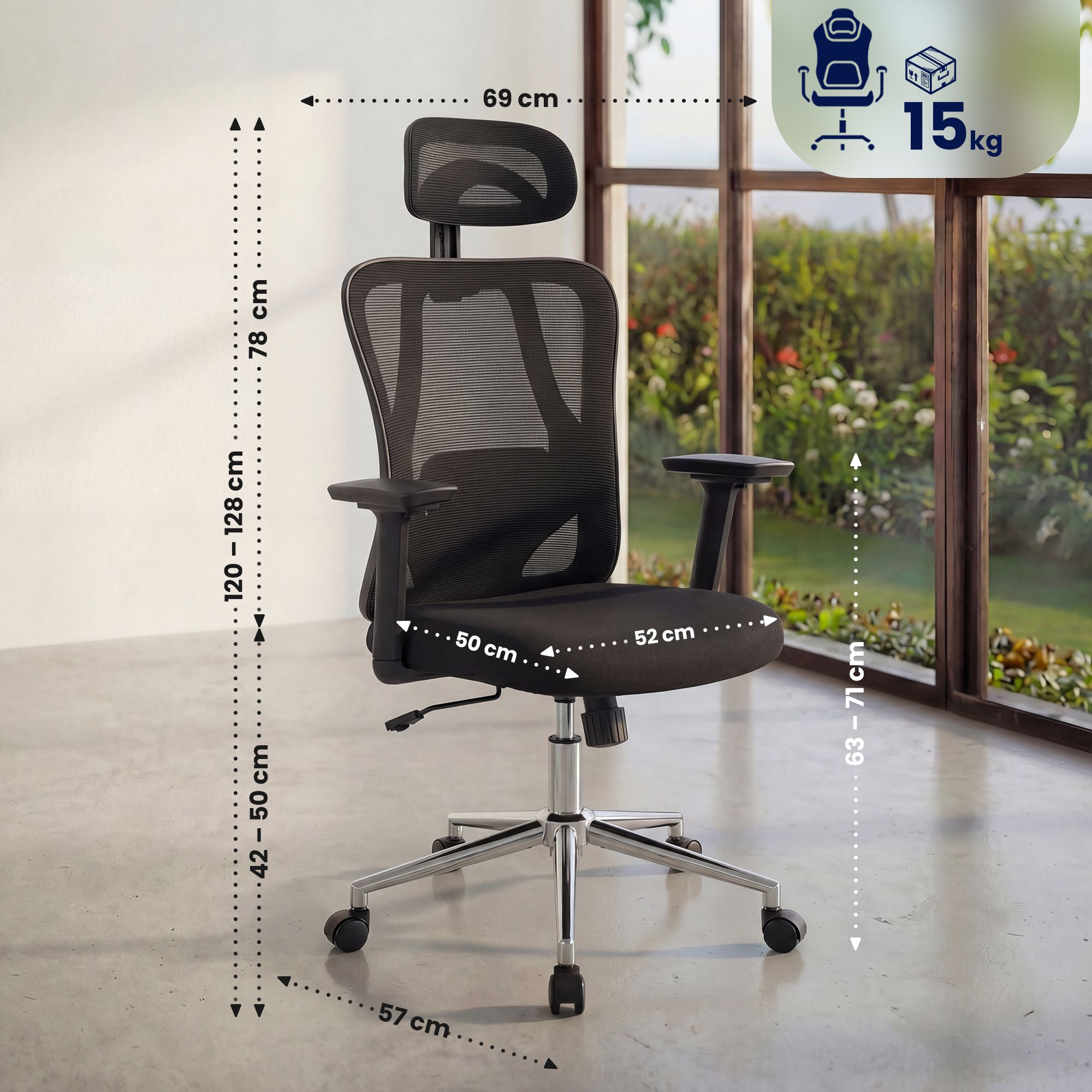 Silla de Oficina Bryden