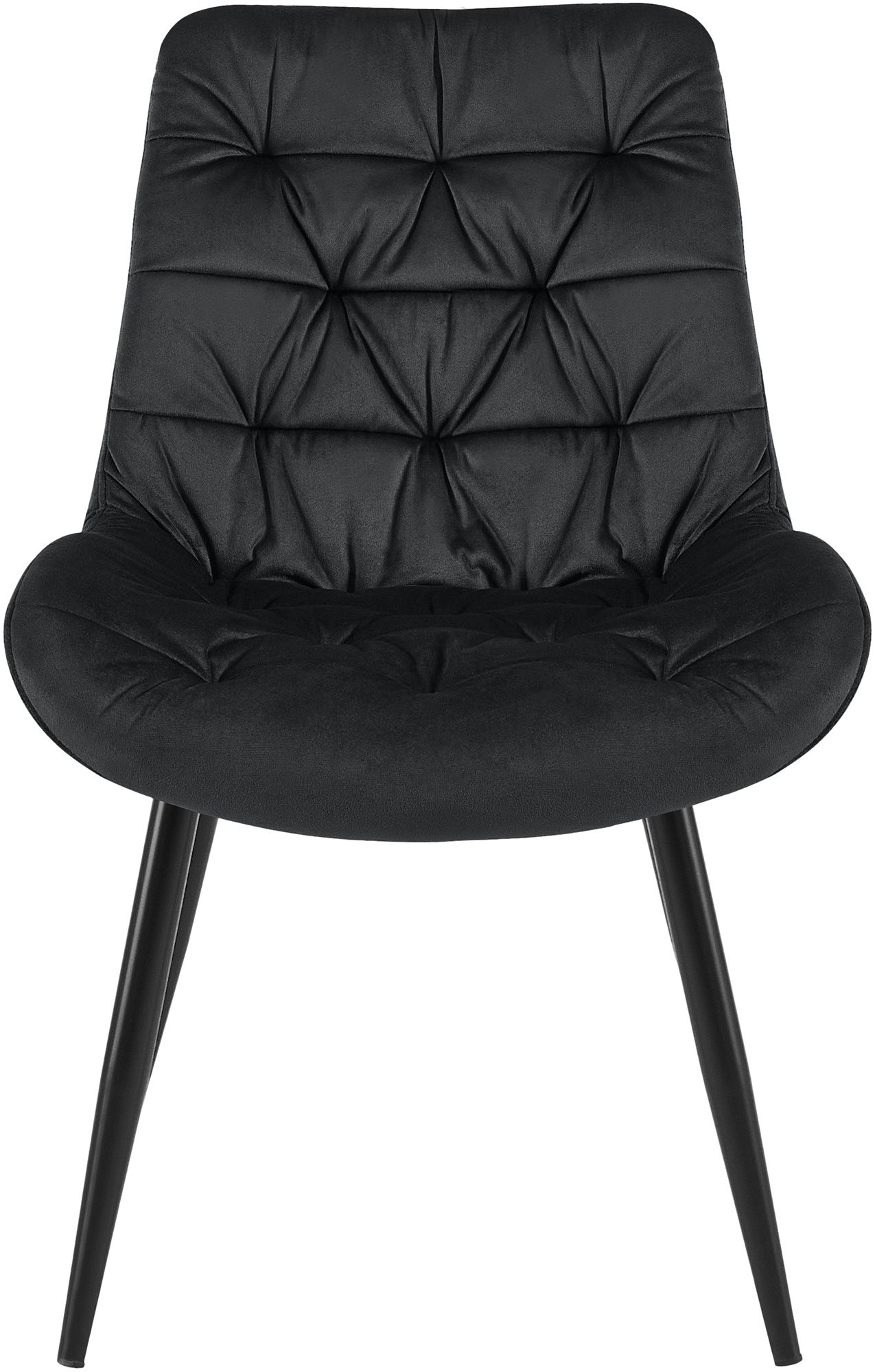 Silla de comedor de terciopelo Rossford
