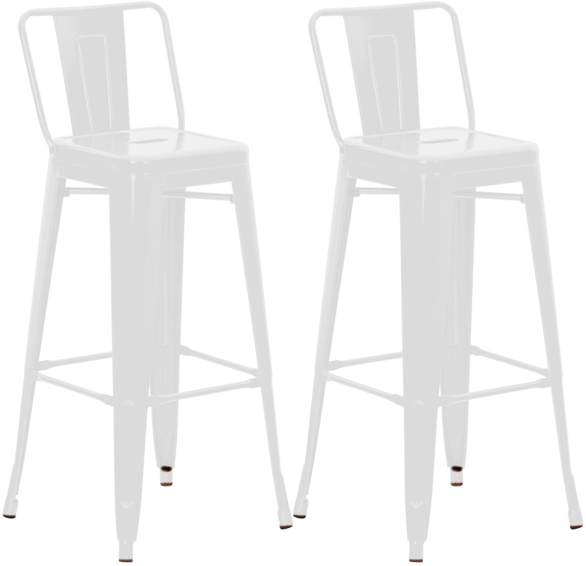 Juego de 2 Taburetes de Bar Mason