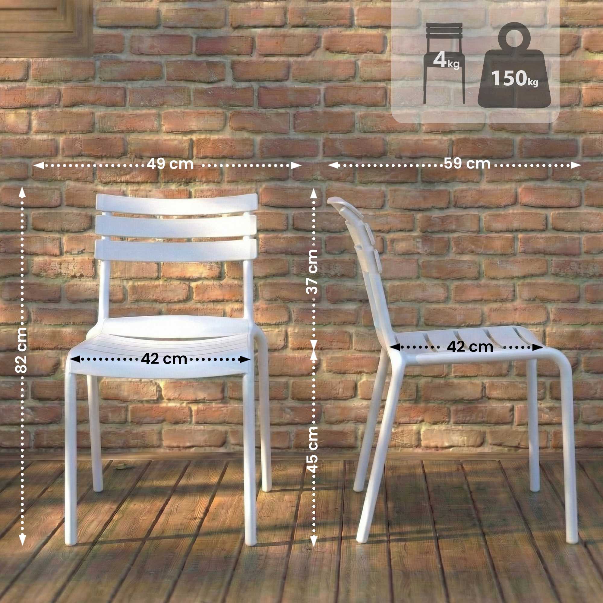 Silla de jardin Kebren