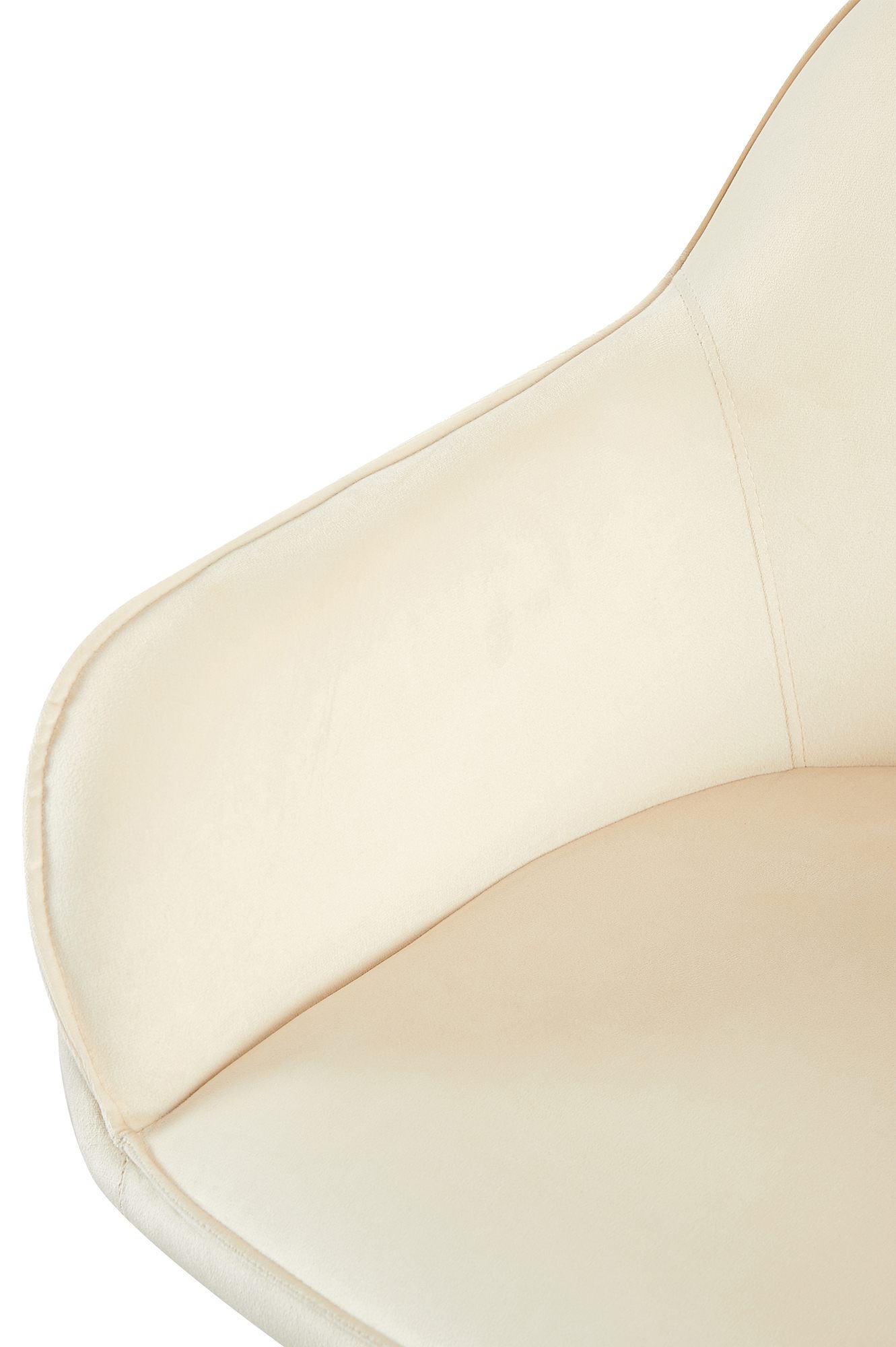Silla de comedor Boise en terciopelo