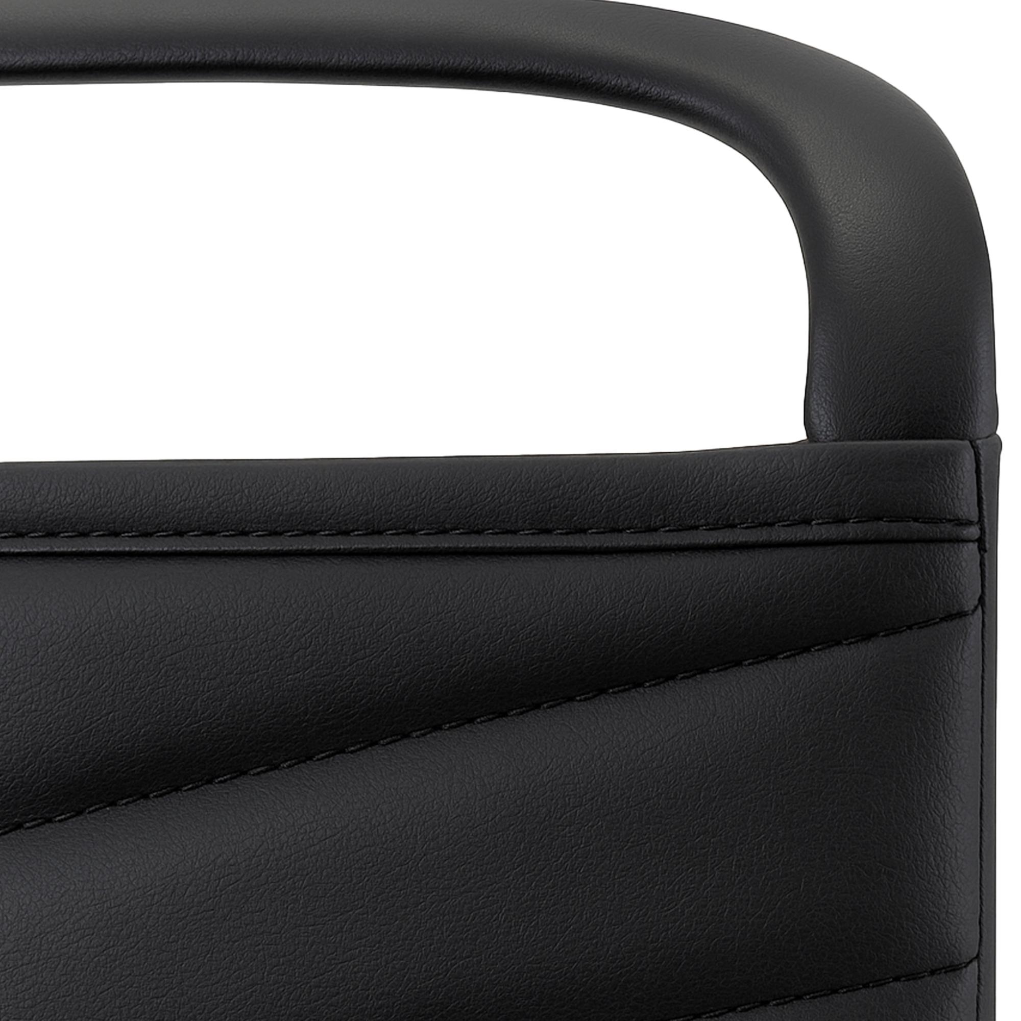 Silla Cantilever Tomkin de cuero sintético