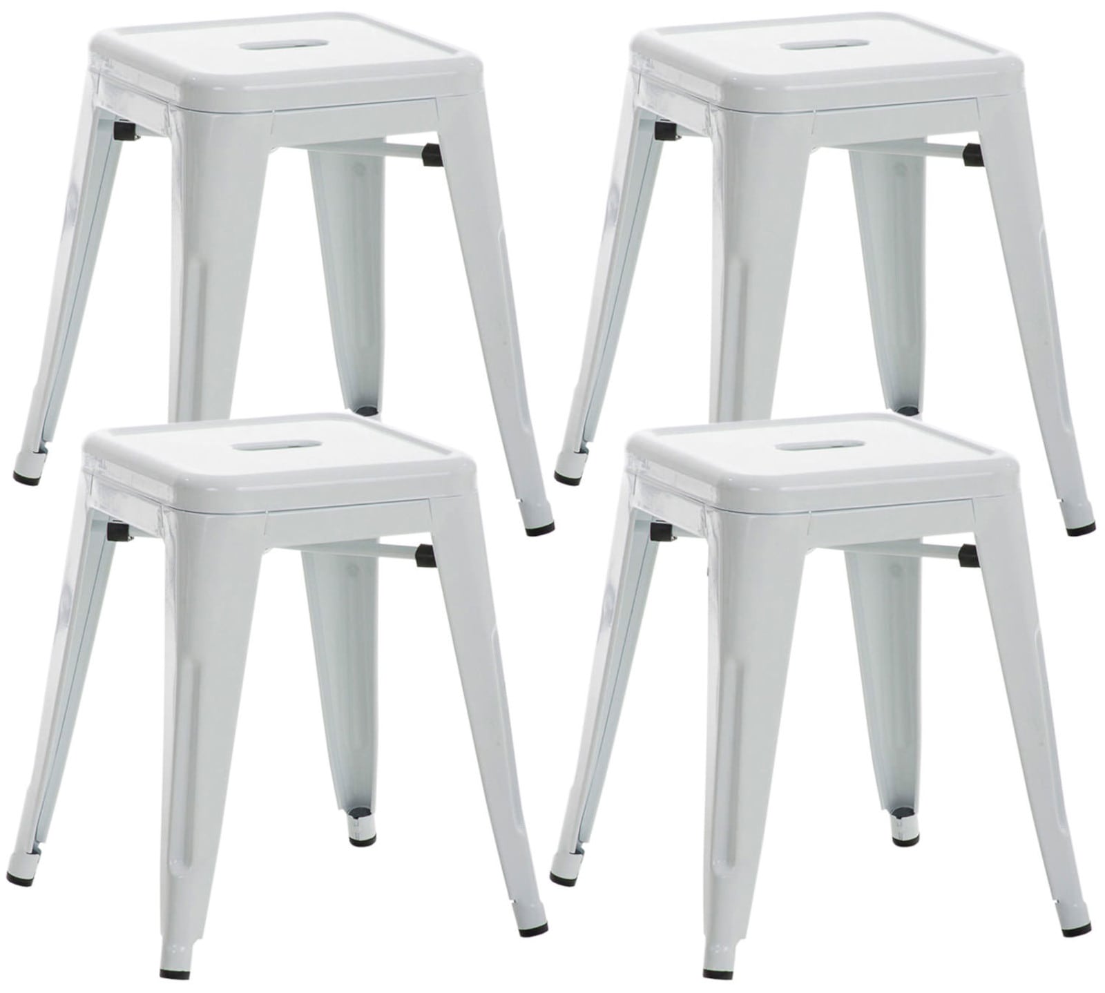 Set De 4 Taburetes Bajos Armin