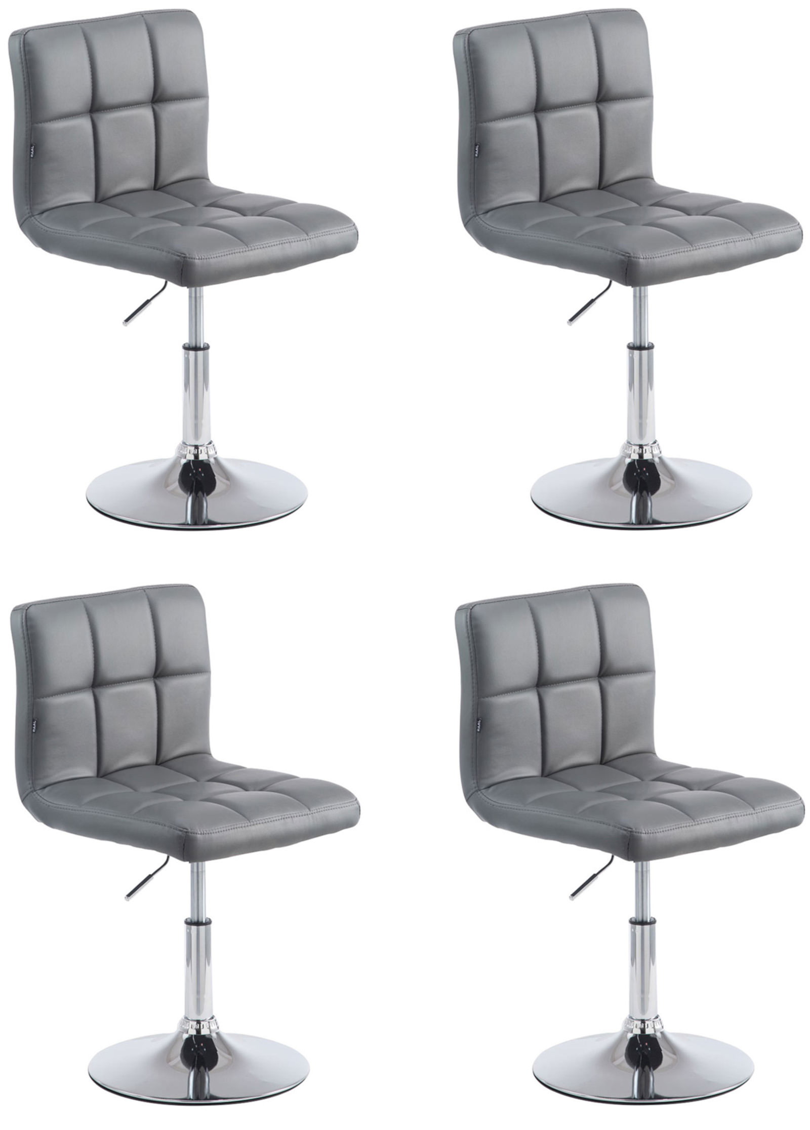 Set de 4 sillas Lounger Palma en Polipiel