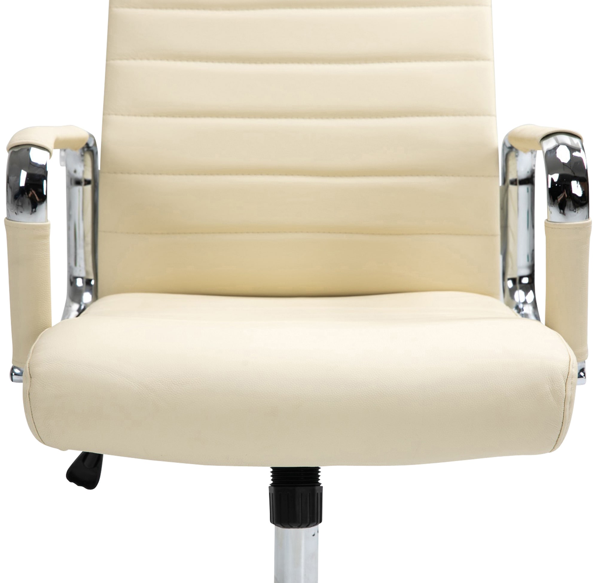 Silla de oficina Kolumbus de cuero auténtico