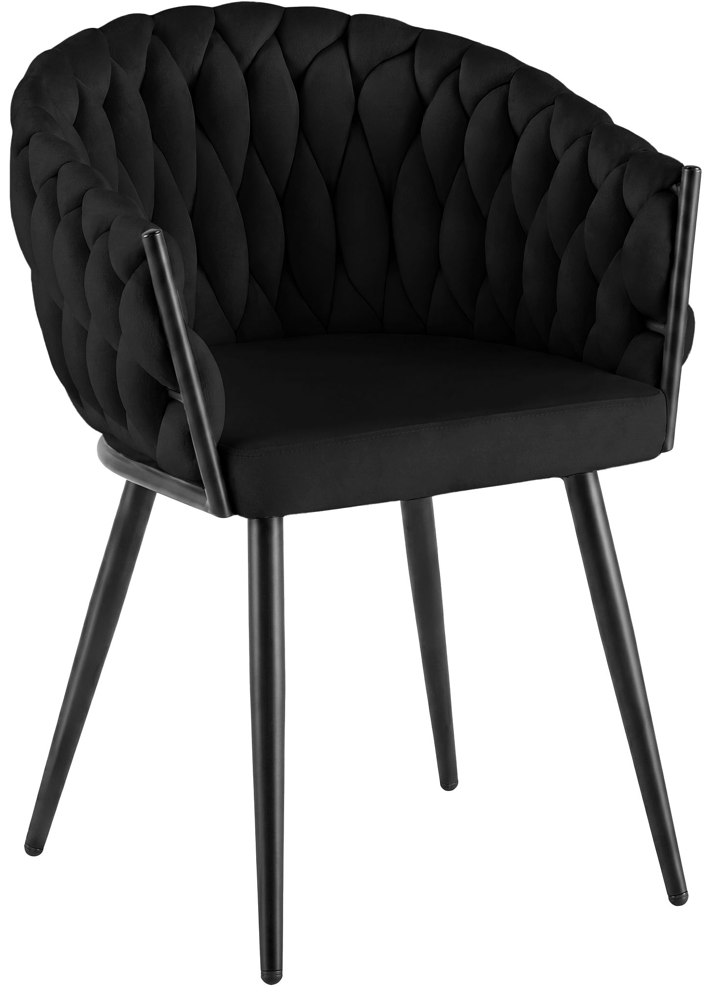 Silla de comedor Molise de terciopelo elegante y cómoda para tu hogar