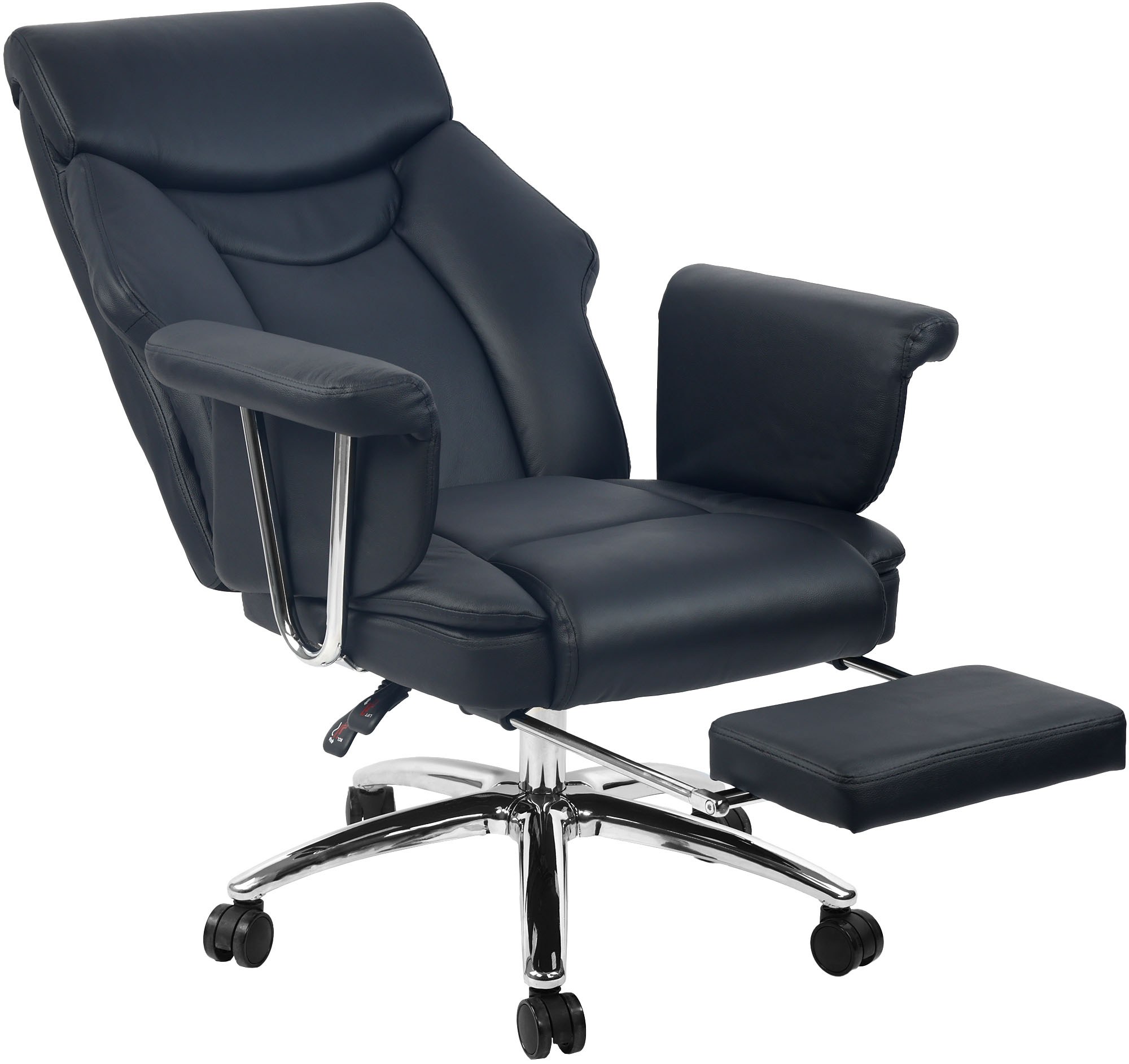 Silla de Oficina Dahra Cuero Auténtico
