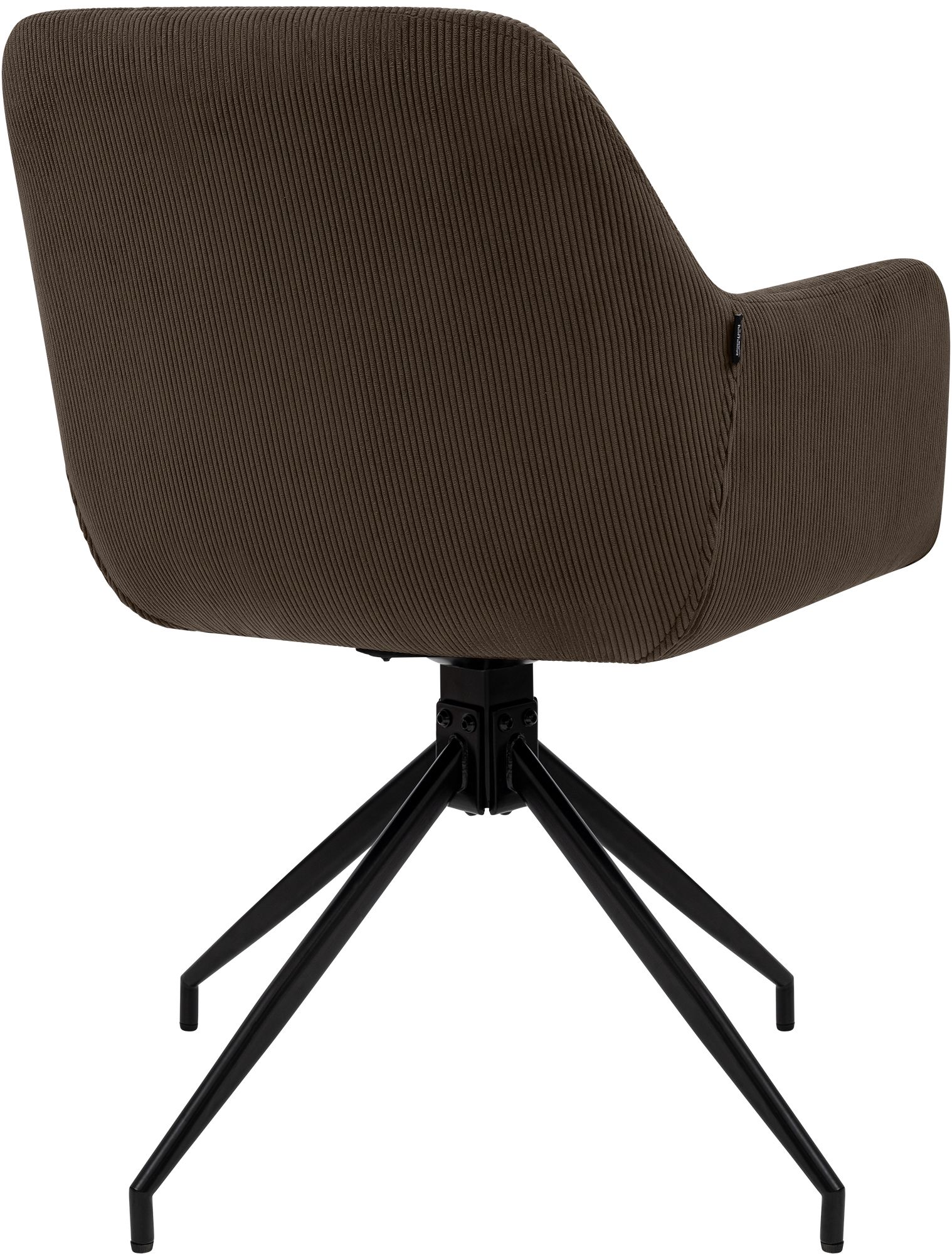 Silla de comedor Merlinda de pana