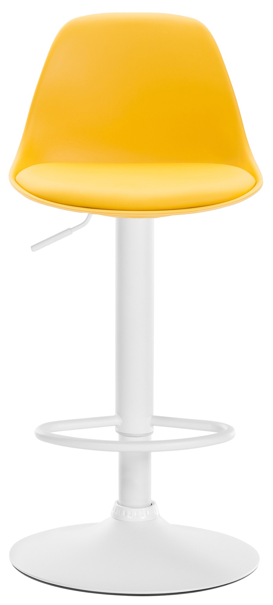 Taburete Kiel Estructura de Plástico & Asiento de Polipiel
