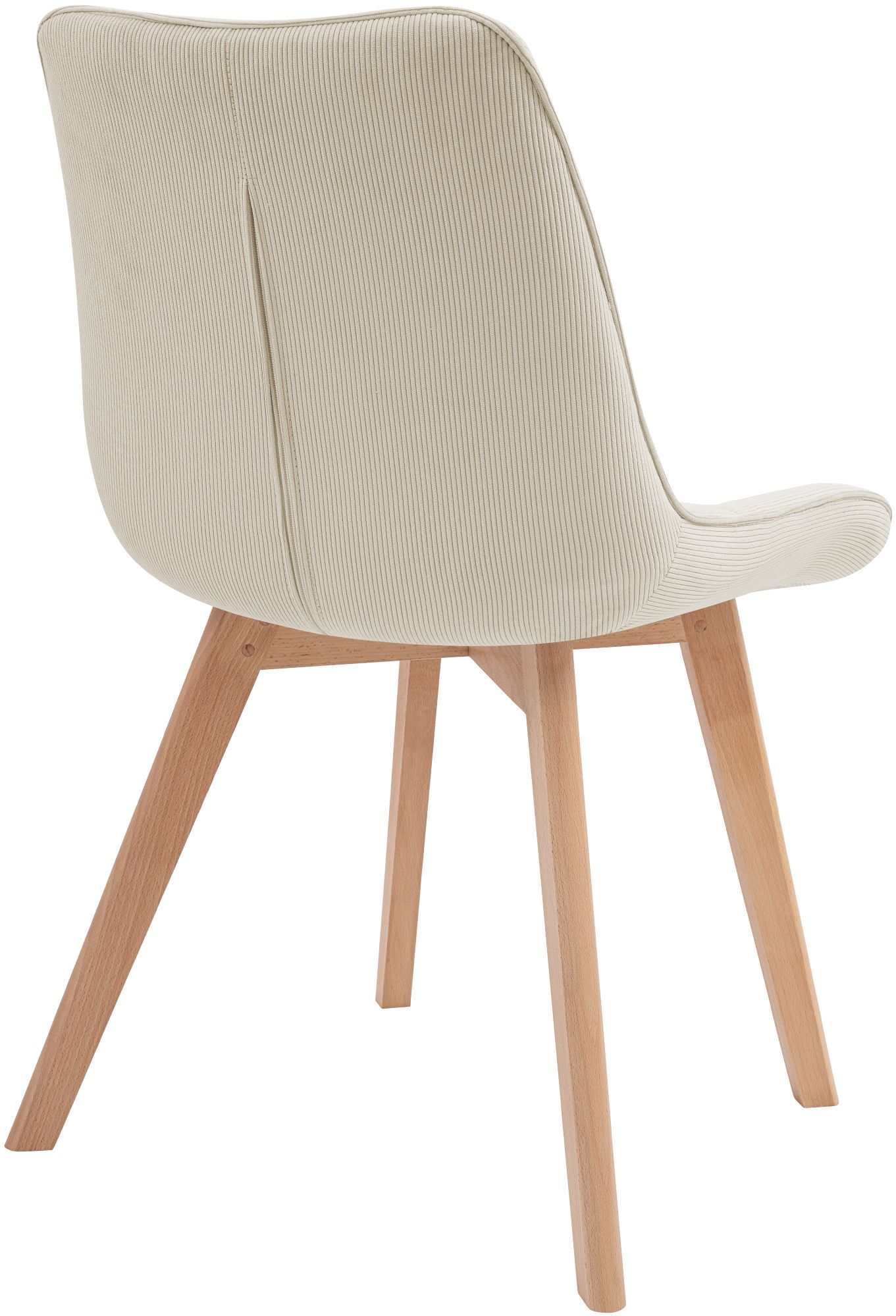 Silla de comedor Brook de pana