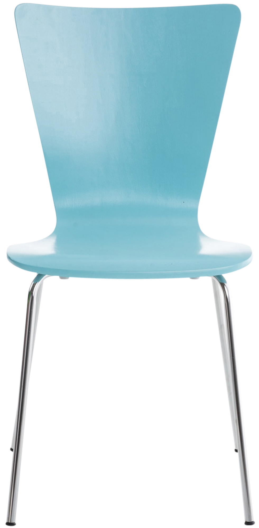 Silla Apilable Aaron Azul claro