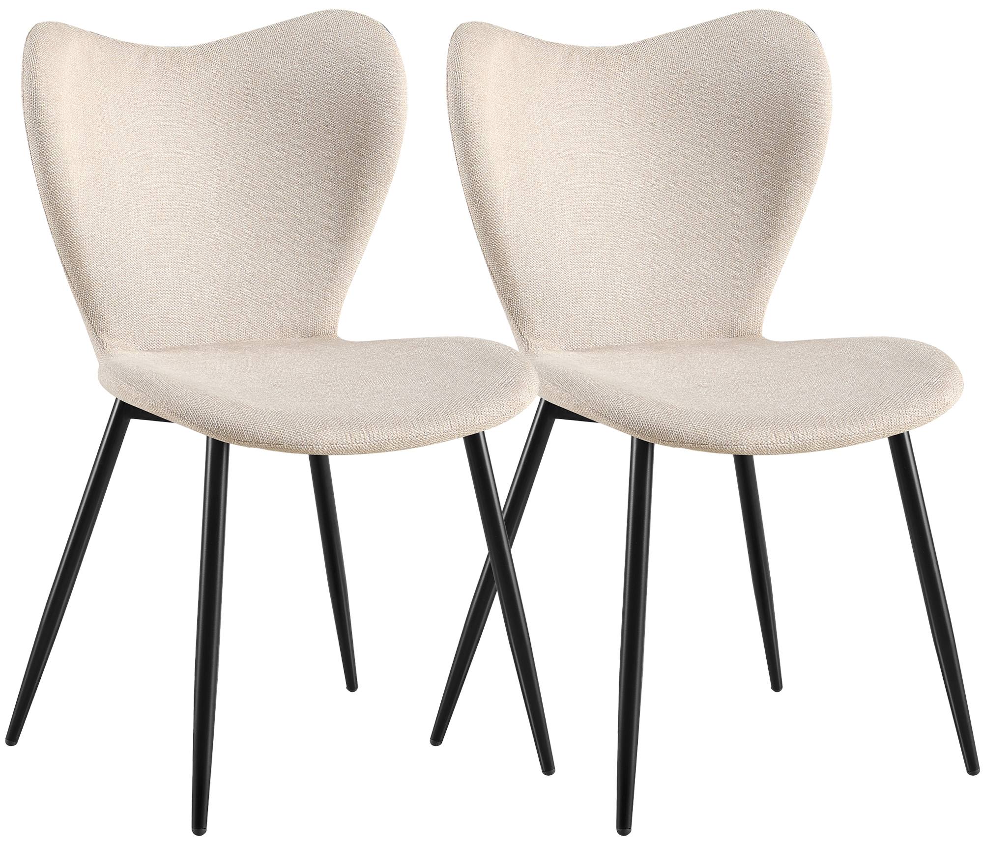 Juego de 2 sillas de comedor Maika