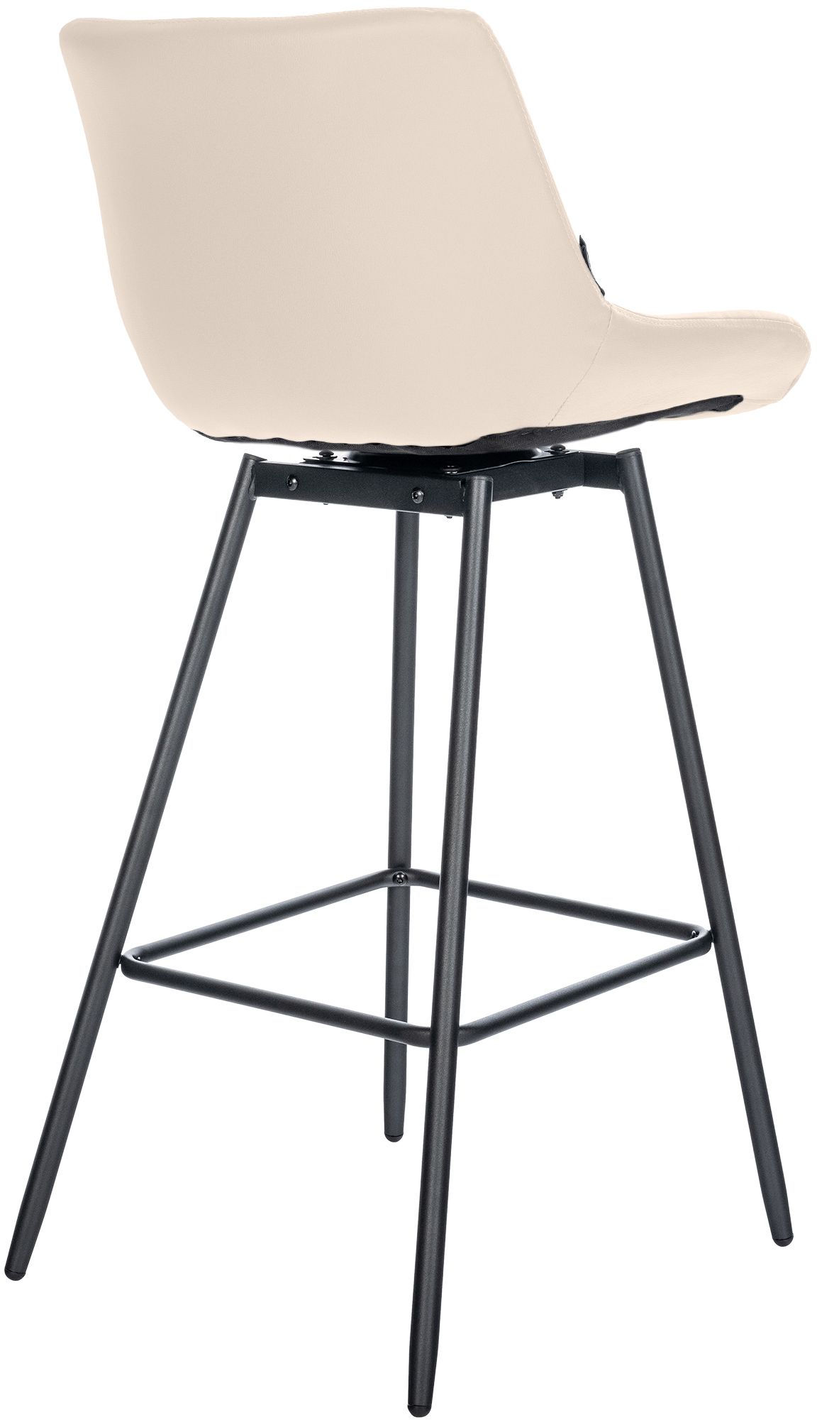 Juego de 4 taburetes de bar Weston giratorios