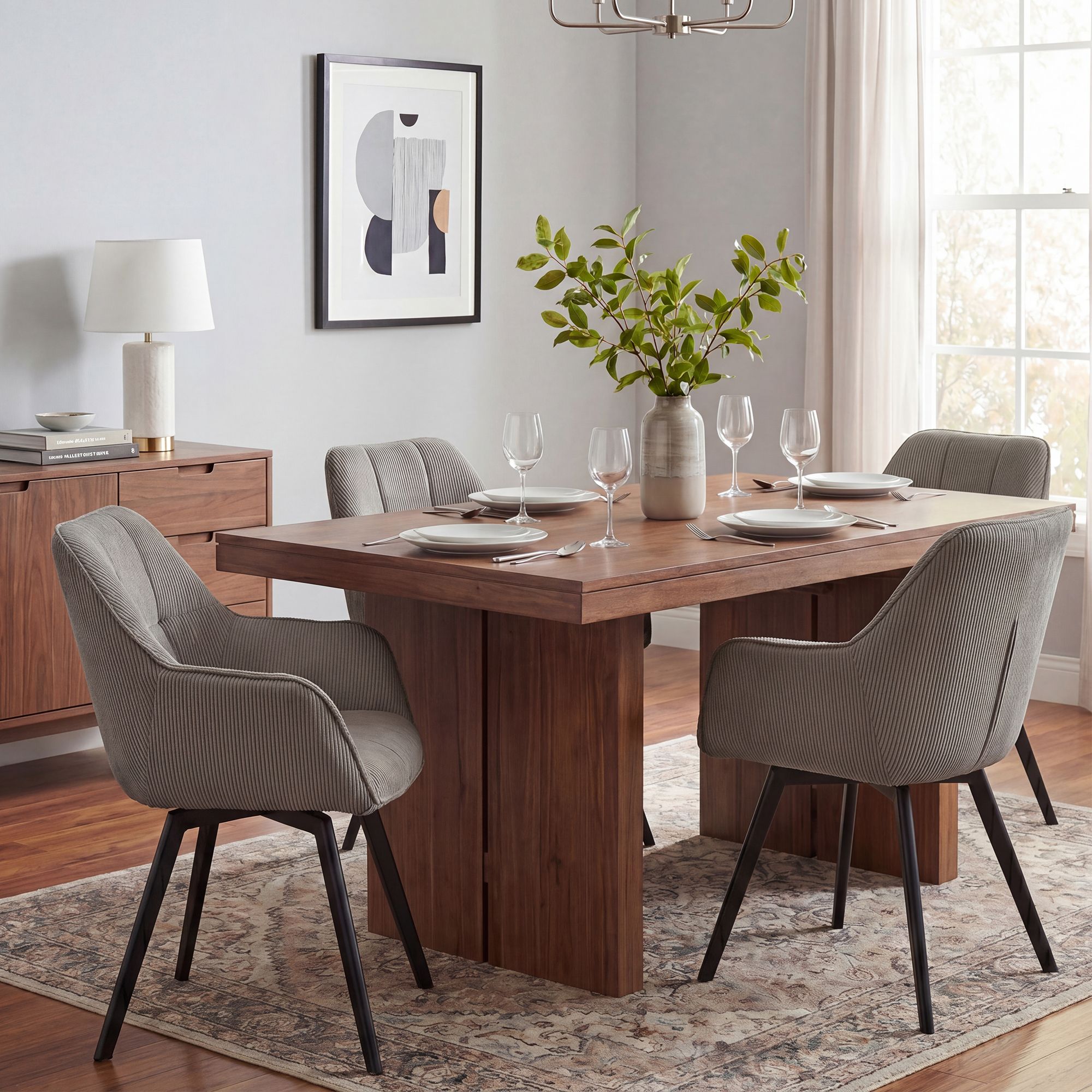 Silla de comedor Jordi Cord