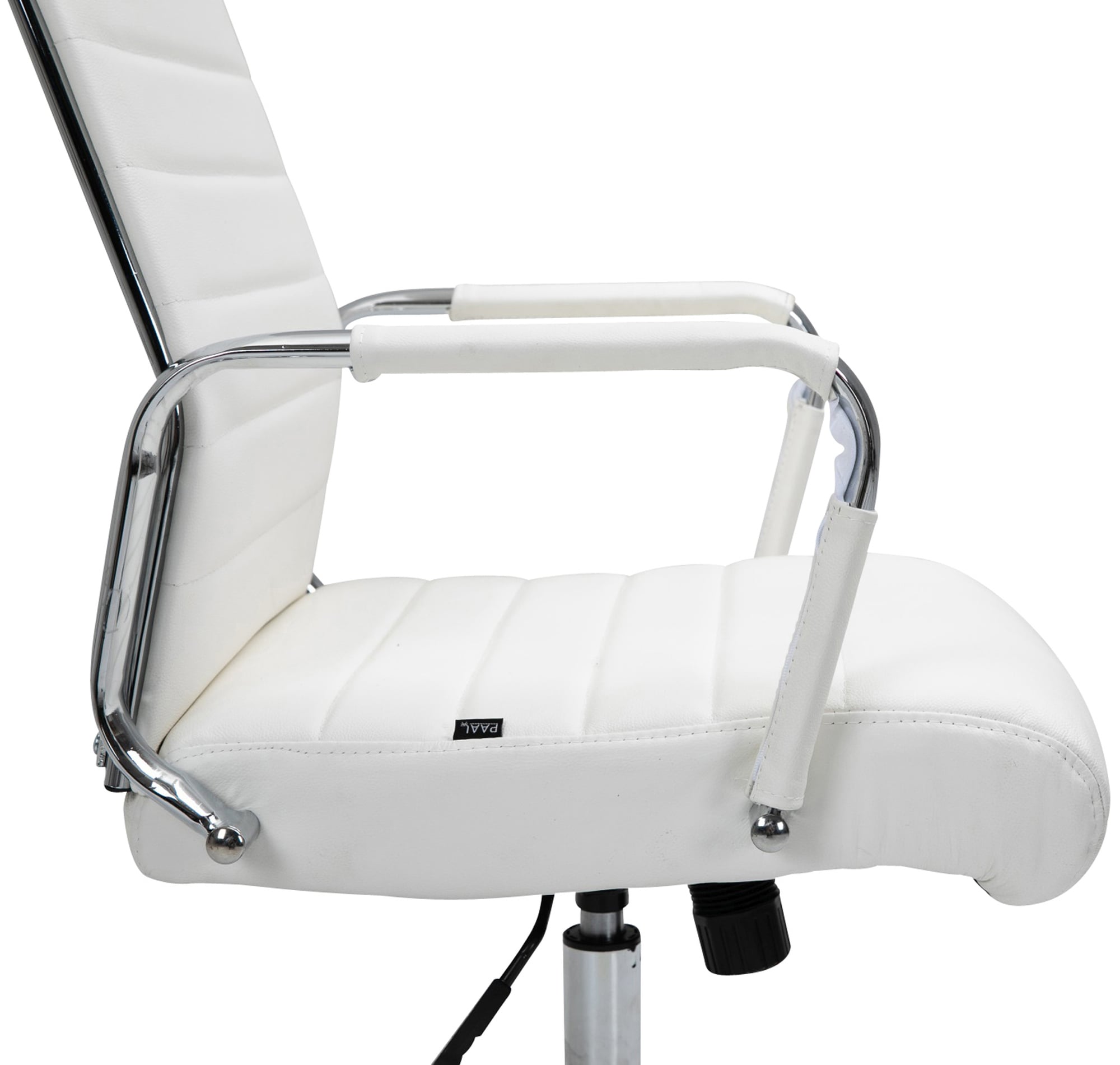 Silla de oficina Kolumbus de cuero auténtico