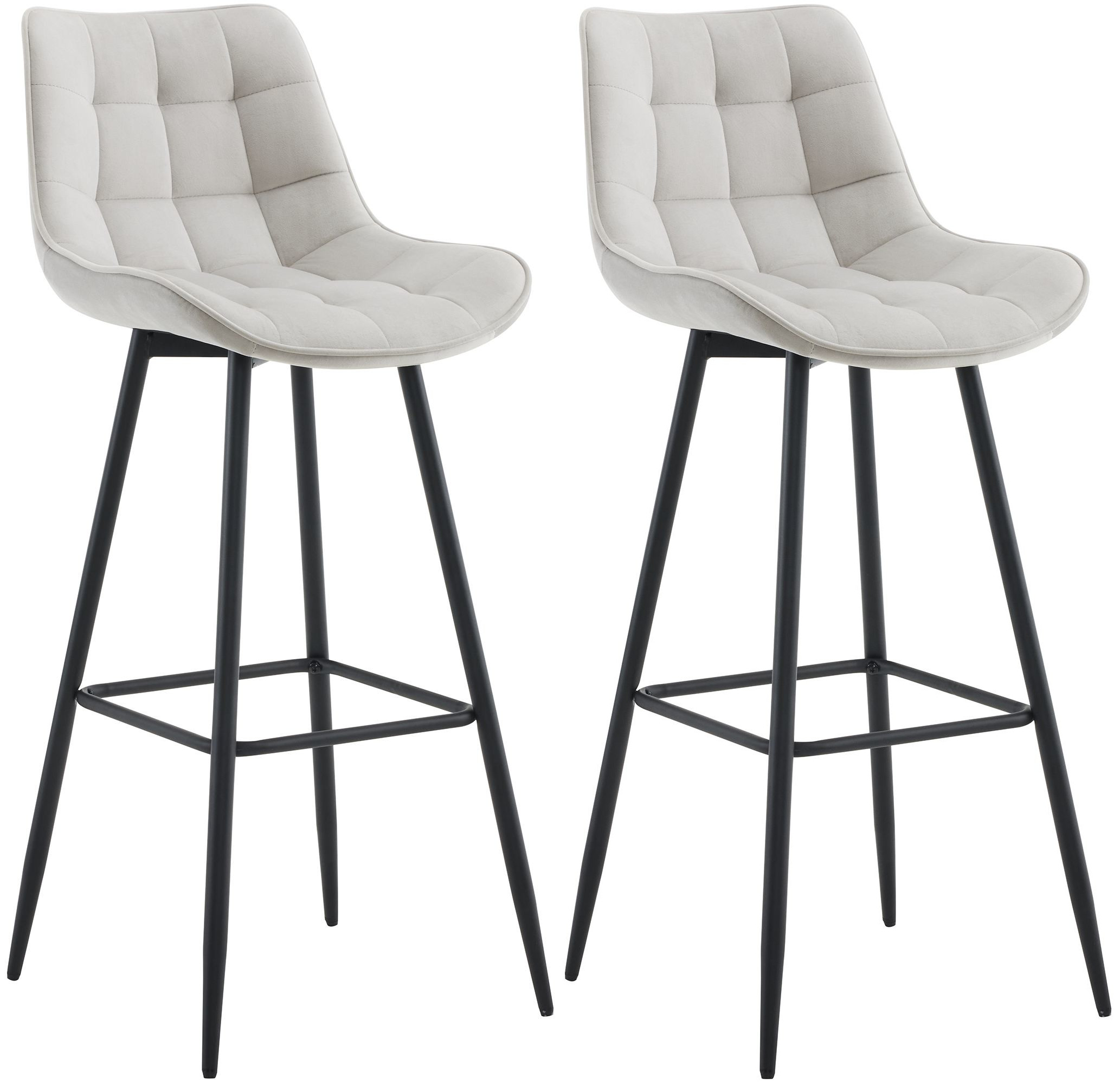 Set de 2 Taburetes de bar Dartford