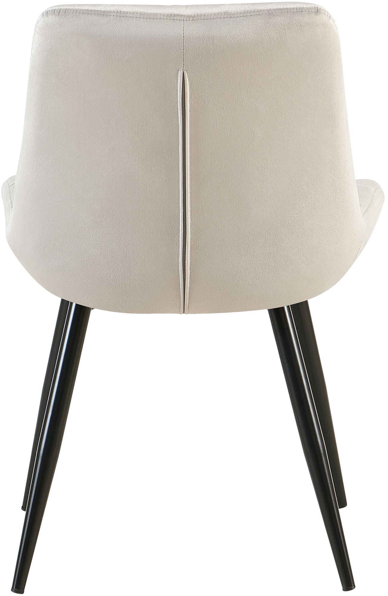 Silla de comedor de terciopelo Rossford