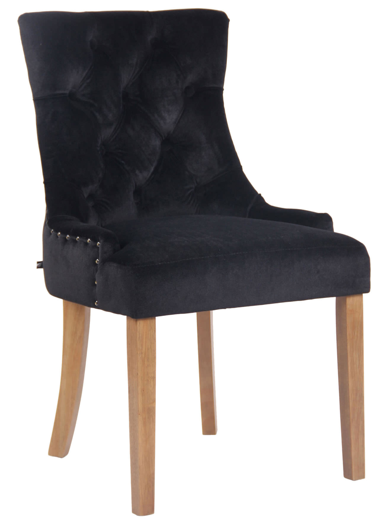 Silla De Comedor Aberdeen En Terciopelo