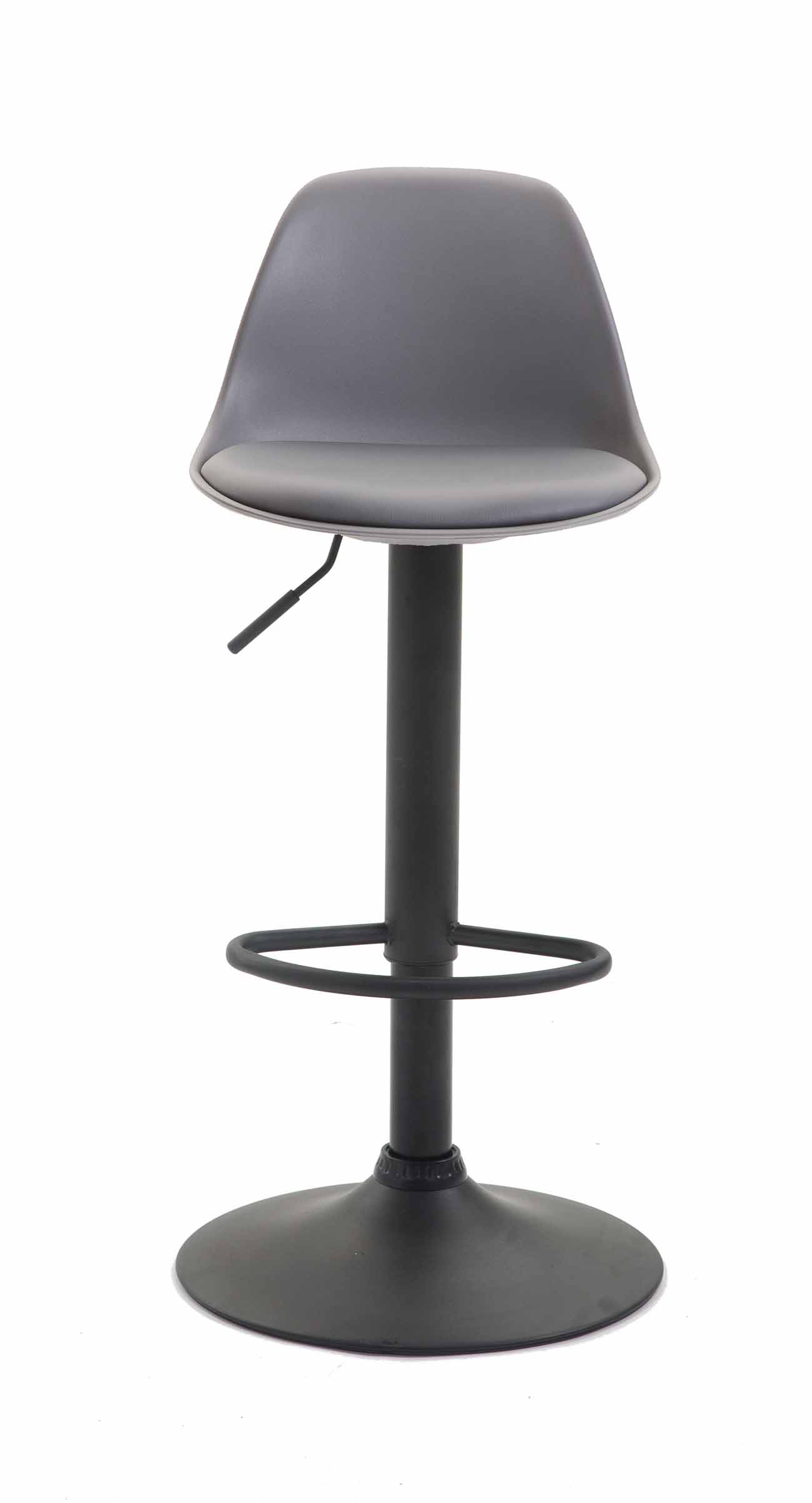 Taburete Kiel Estructura de Plástico & Asiento de Polipiel