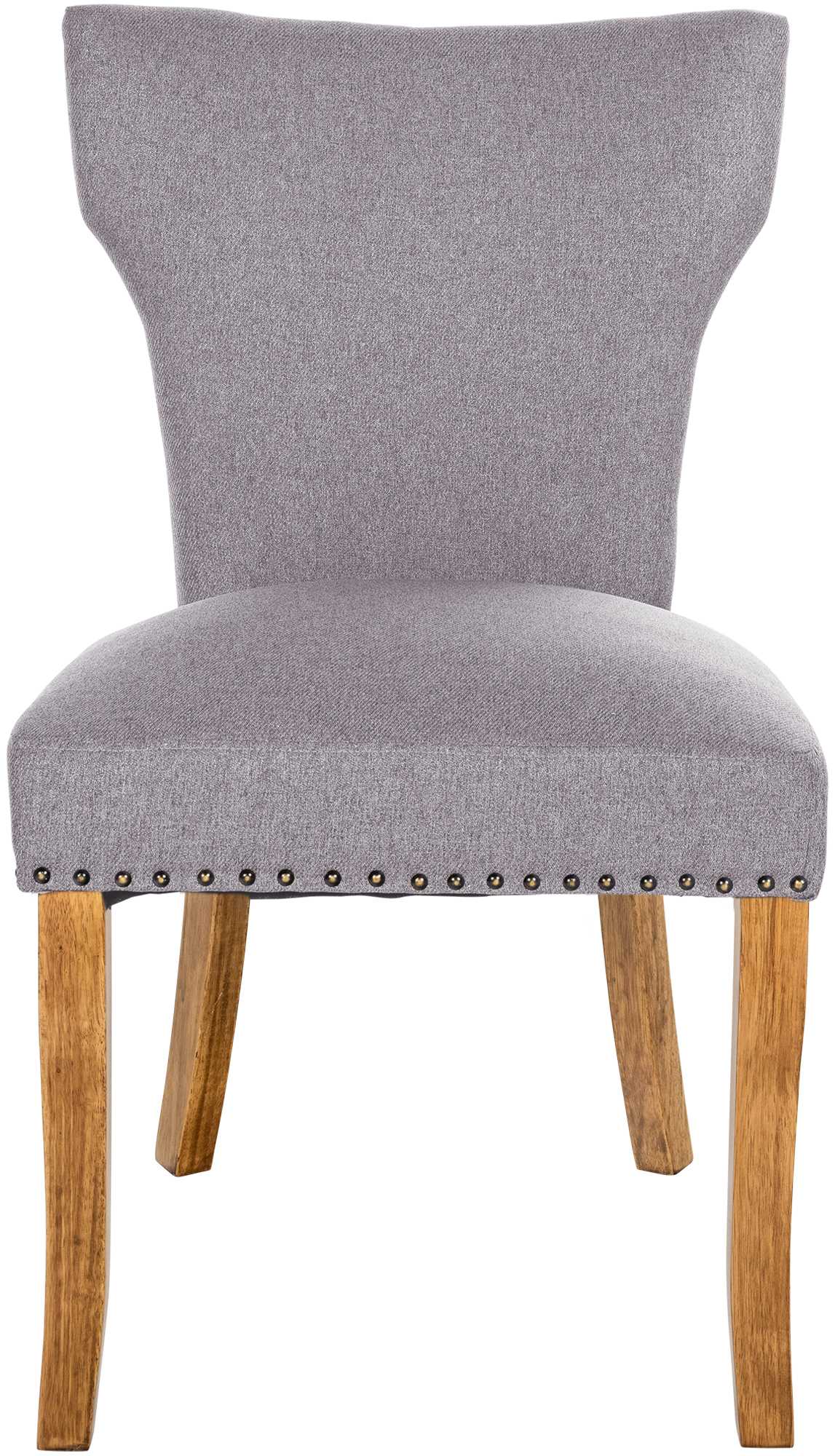 Set de 2 sillas de comedor Zadar en tela