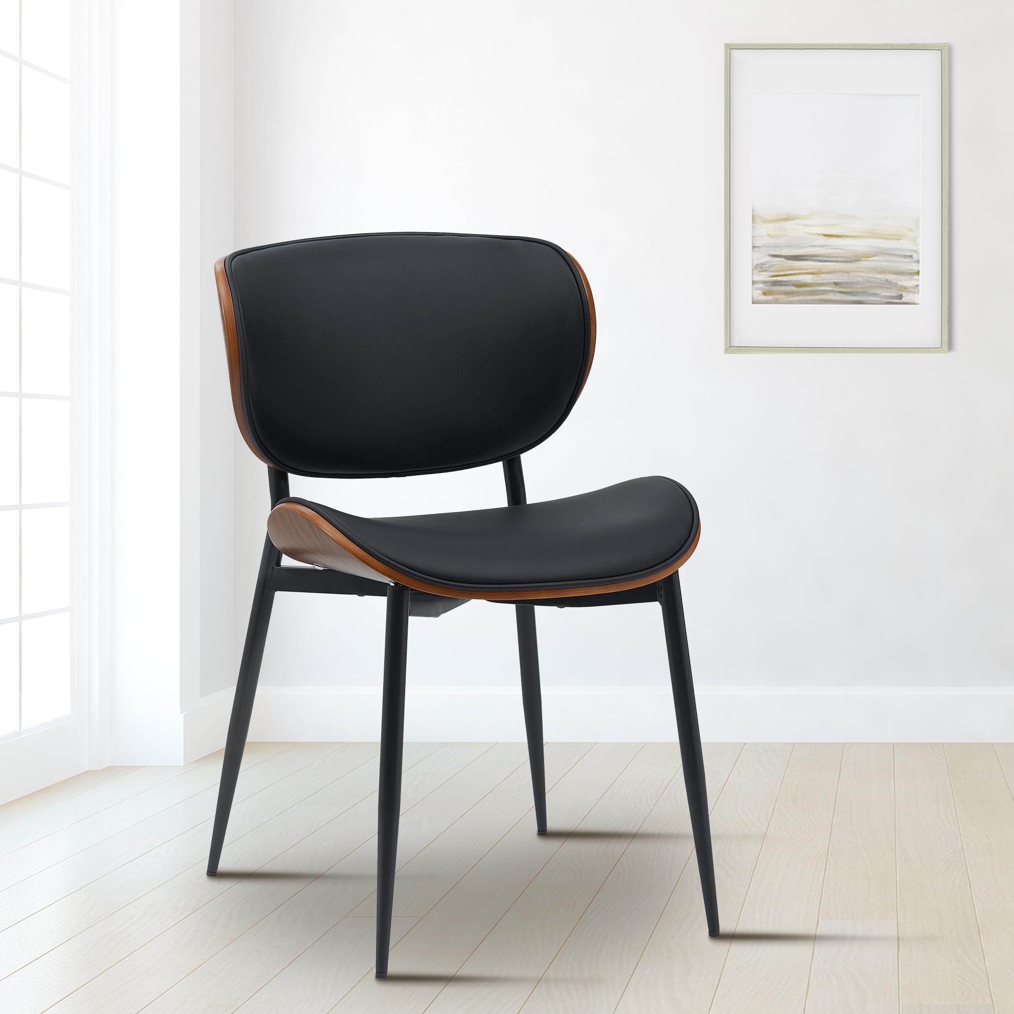 Silla Enid con revestimiento de polipiel o tela